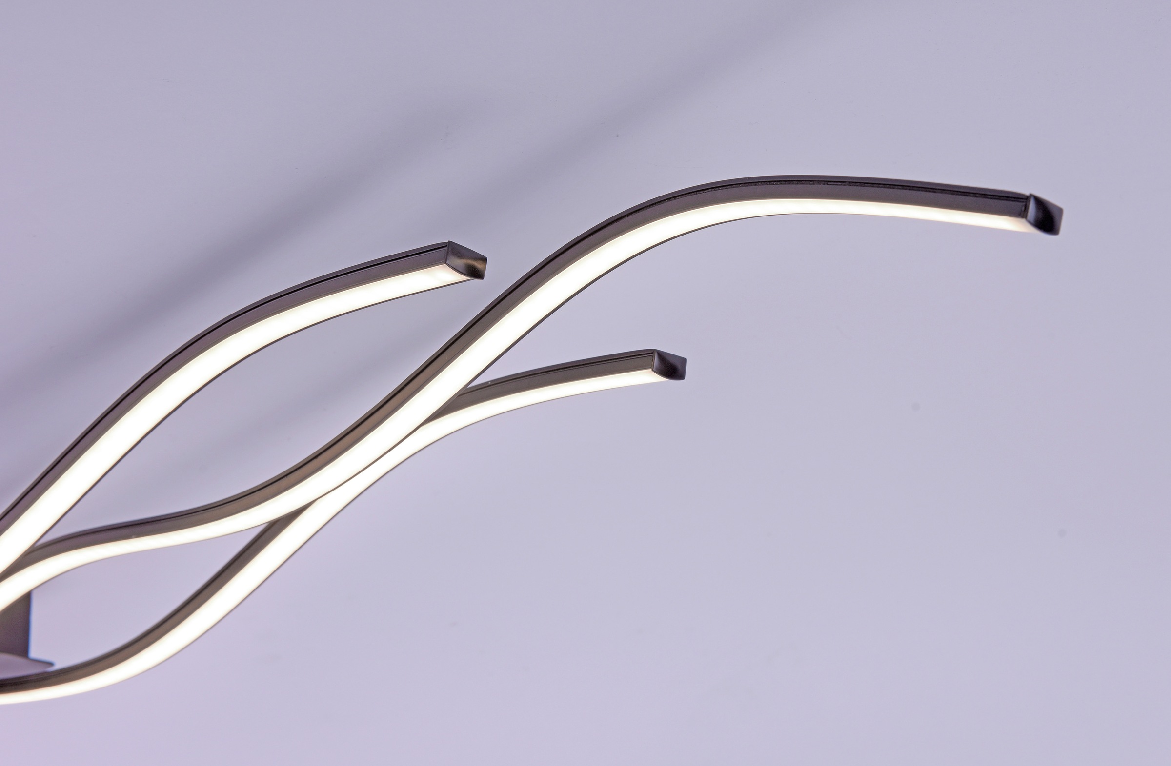 JUST LIGHT Deckenleuchte »WAVE« LED-Board 1 Stk. Warmweiß Deckenlampe