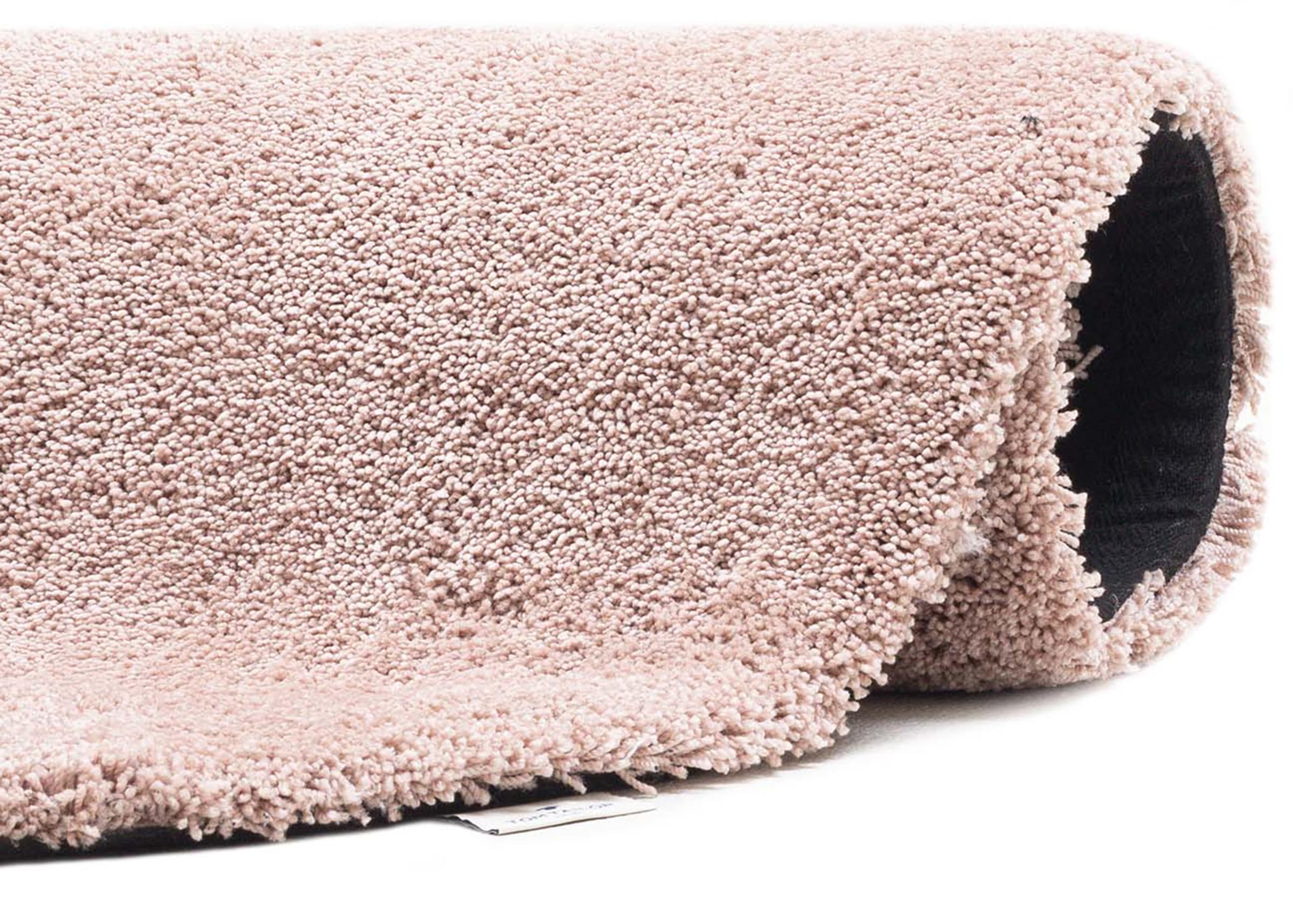 TOM TAILOR HOME Hochflor-Teppich »Shaggy Teppich Cozy«, rund, 25 mm Höhe, Uni Farben, auch in Pastell Farben, weich & kuschelig