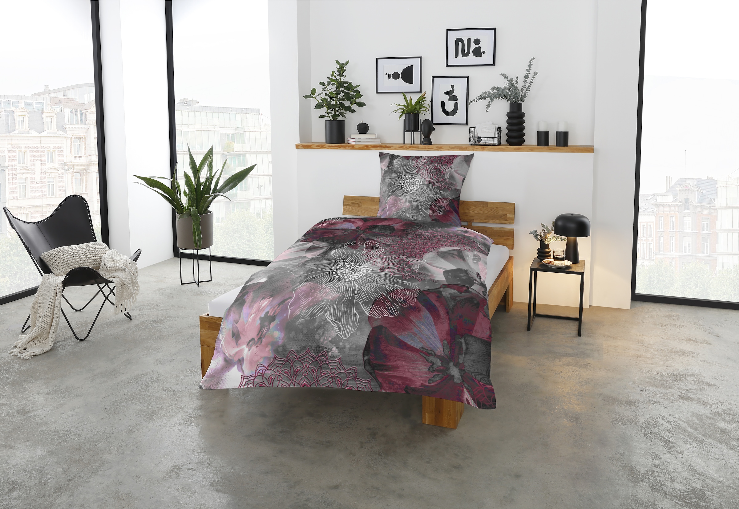 CASATEX Bettwäsche »Freda«, (2 tlg.), luxuriöses Design