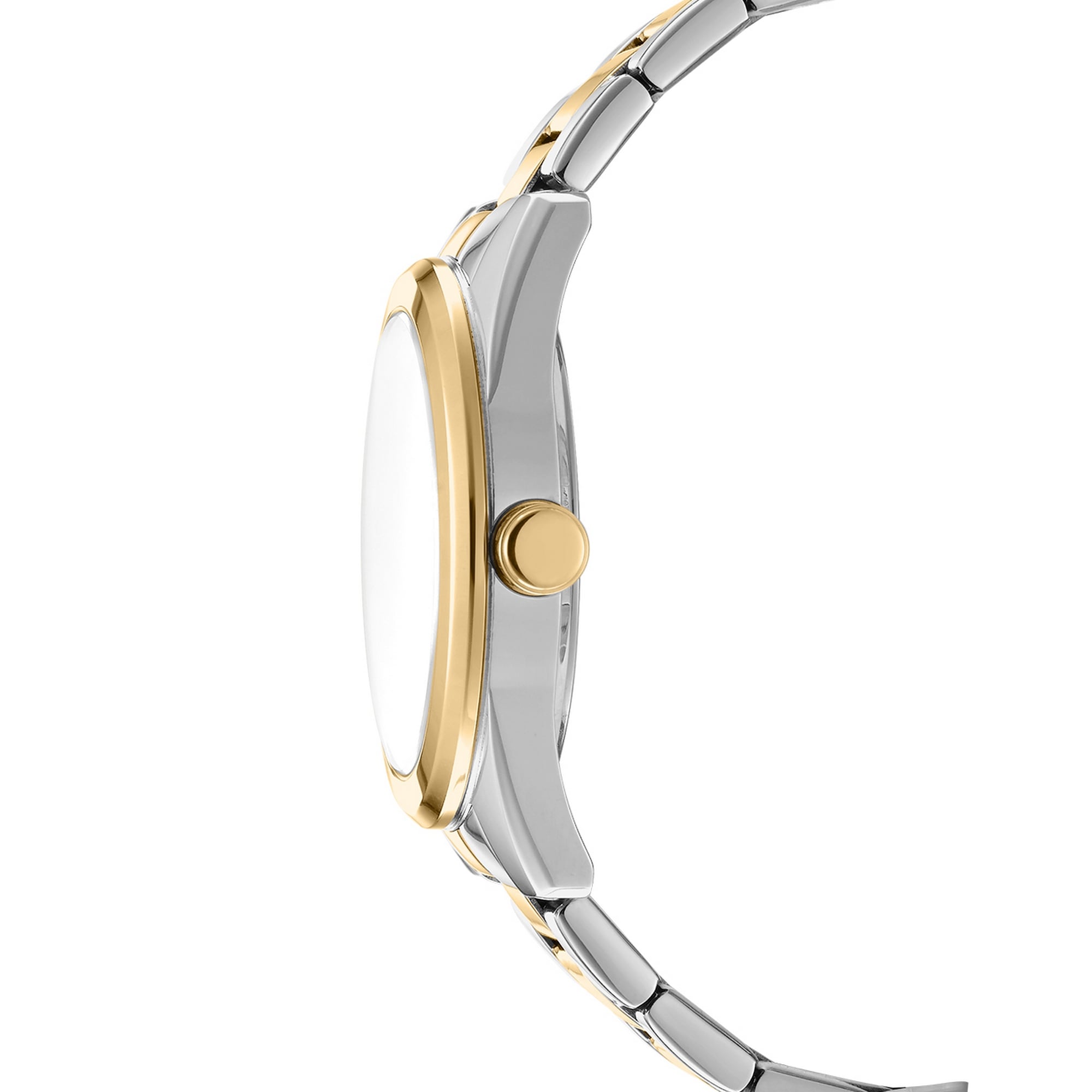 DKNY Quarzuhr »Mulit Function Watch twotone« Armbanduhr, Damenuhr, Edelstahlarmband, analog, Tag