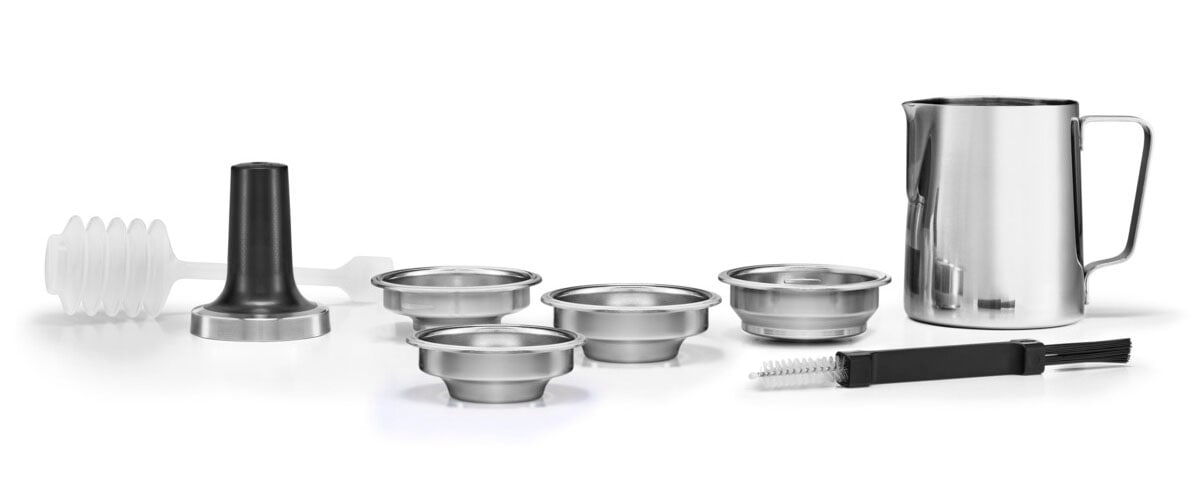 KitchenAid Espressomaschine »5KES6551EBK«, Siebträger mit Mühle