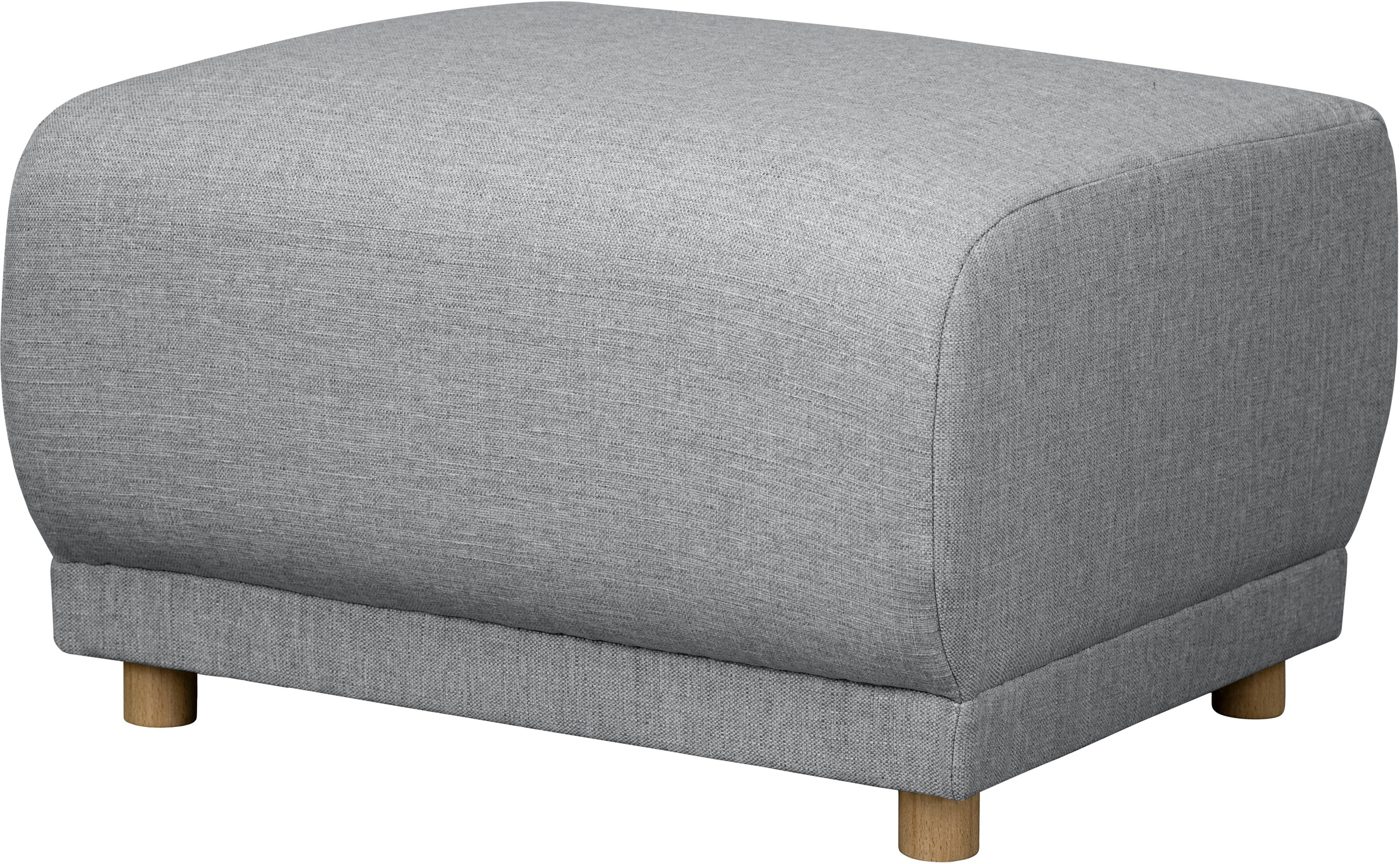 Home affaire Polsterhocker »LEMPS«, klein passend zur Serie, B/T/H: 70/70/46 cm