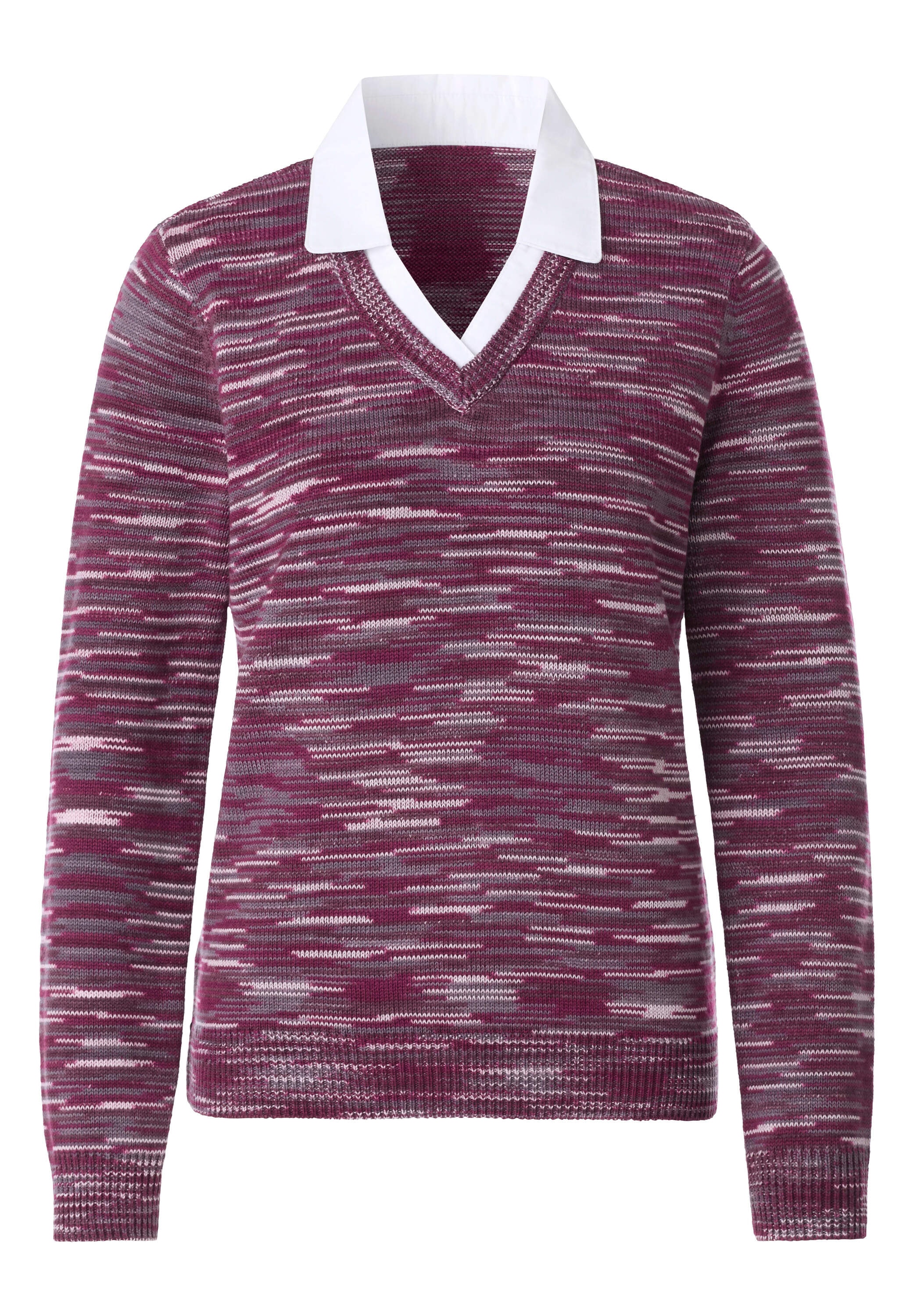 Witt 2-in-1-Pullover »2-in-1-Pullover 2-in-1-Pullover in Melange-Optik«