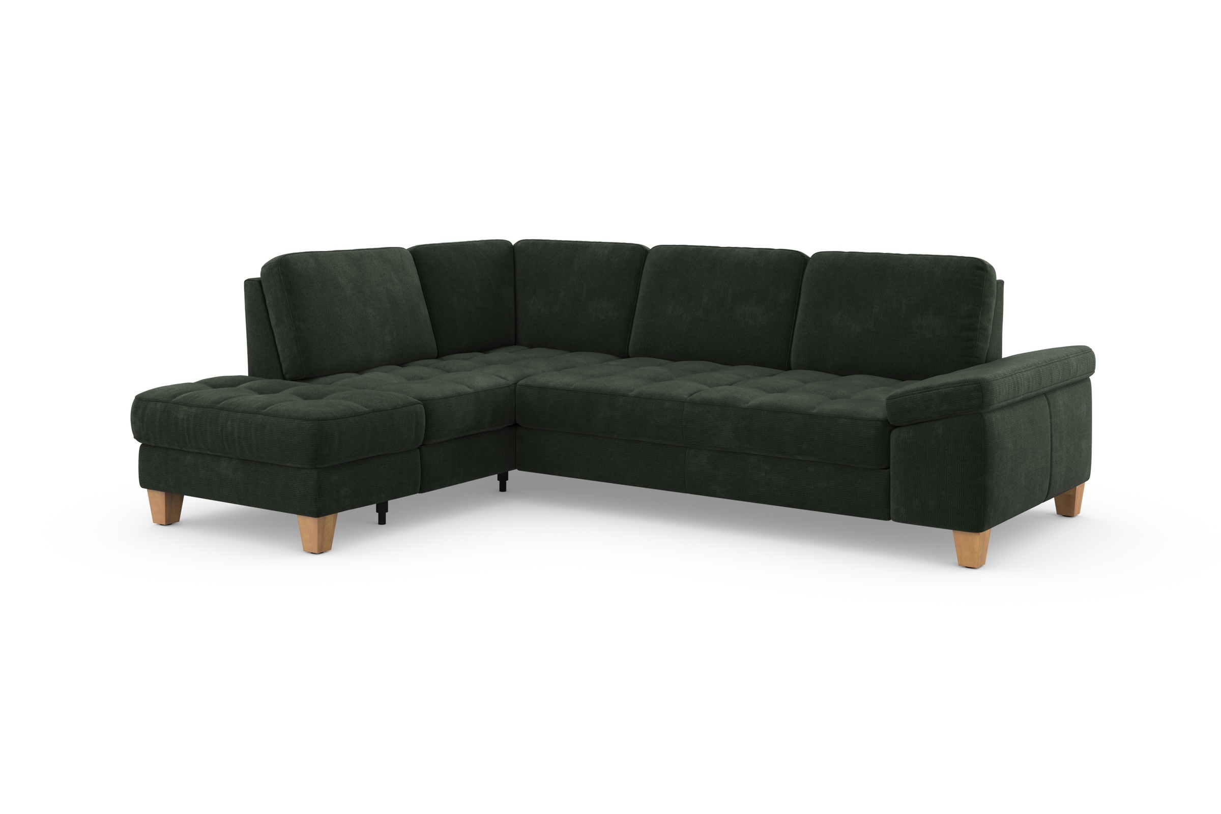 sit&more Ecksofa »Westham L-Form«, mit Ottomane, mit oder ohne Bettfunktion, Bettkasten, Verstellung