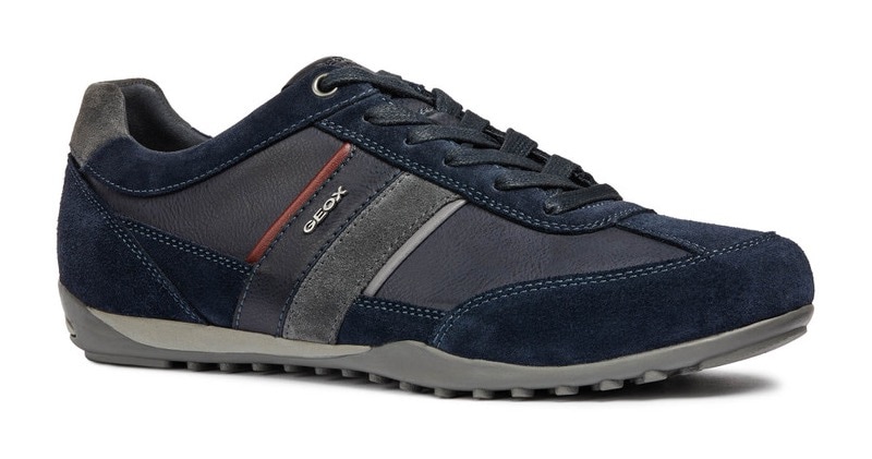 Geox Sneaker »U WELLS C«  Casual Schuh, Schnürschuh mit Logoverzierung