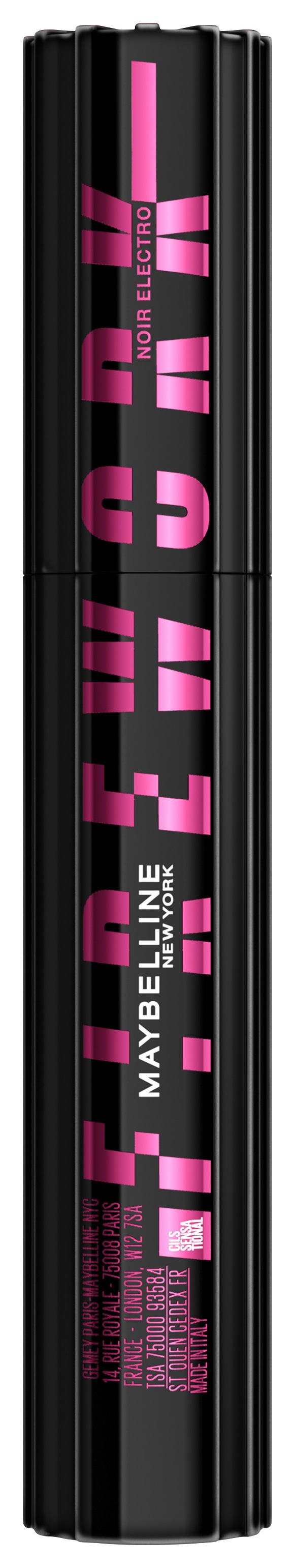 MAYBELLINE NEW YORK Mascara »Maybelline New York Firework Electro Black Mascara«, Glanz und intensives Schwarz, kein Verklumpen, für mehr Volumen.