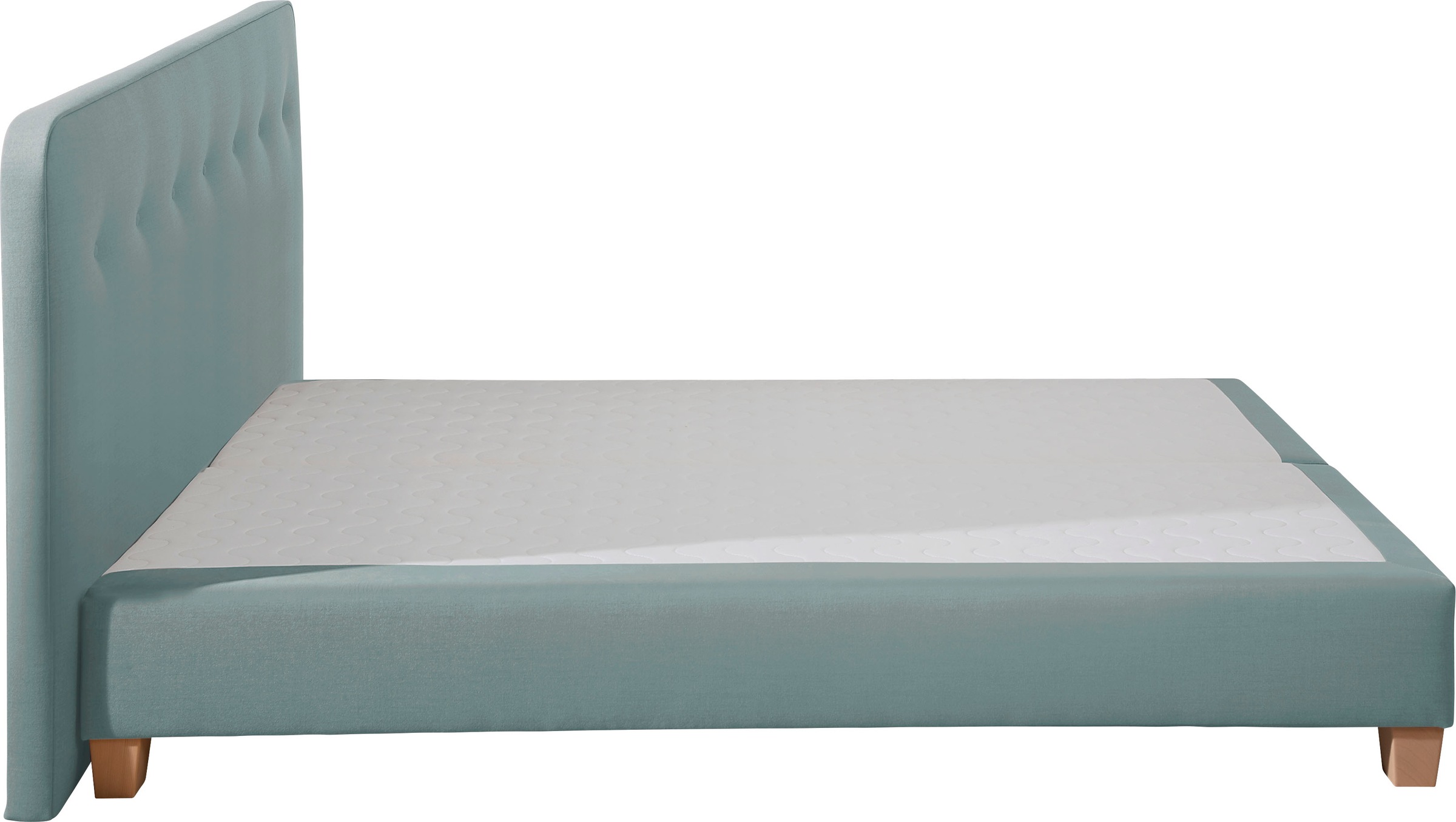 Home affaire Boxspringbett »Fargo«, in Überlänge 220 cm, mit Topper, 3 Ausführungen, 4, Breiten