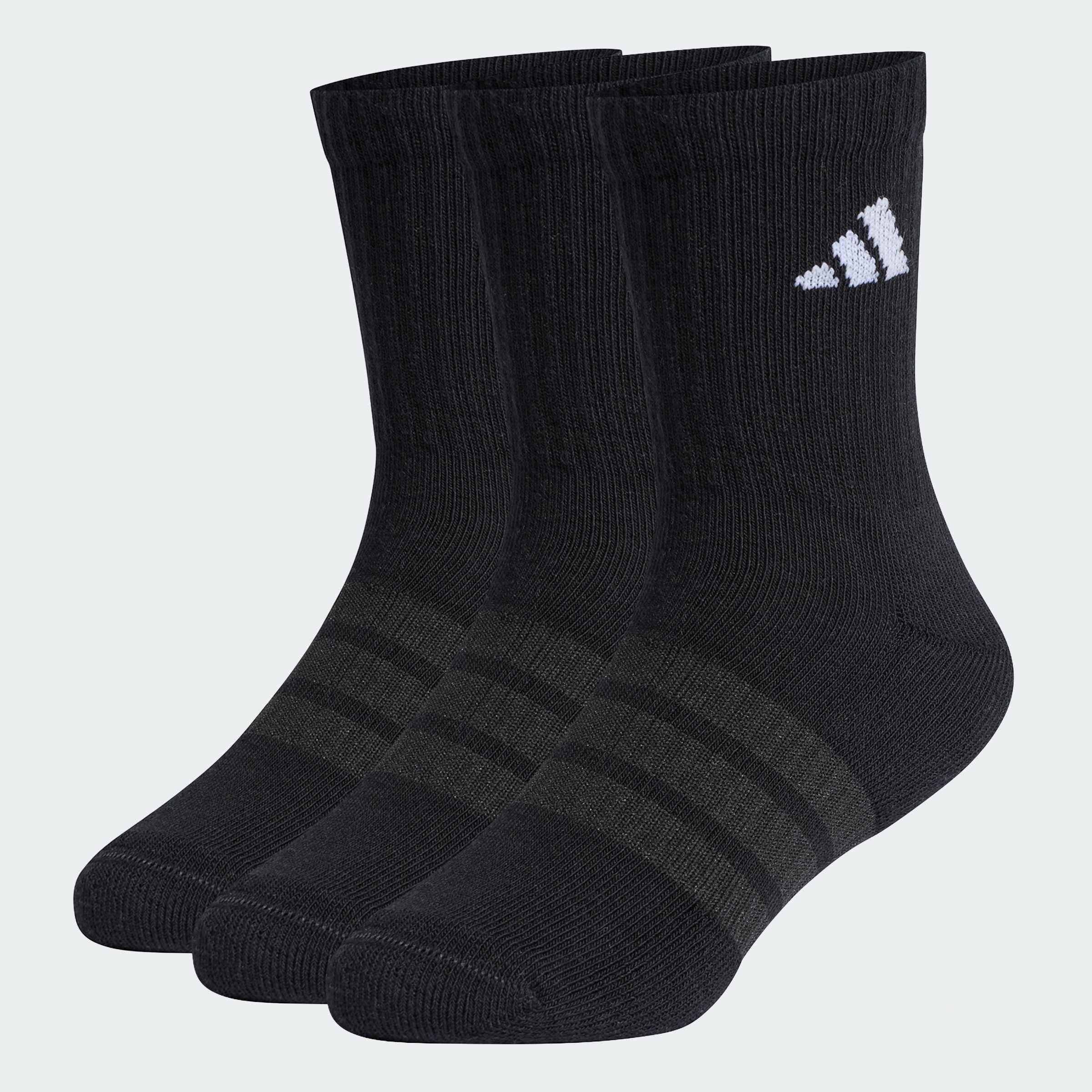 adidas Performance Sportsocken "DÄMPFENDE SPORTSWEAR CREW 3 PAAR" 3 Paar tlg. für Kinder, im praktischen 3er-Pack