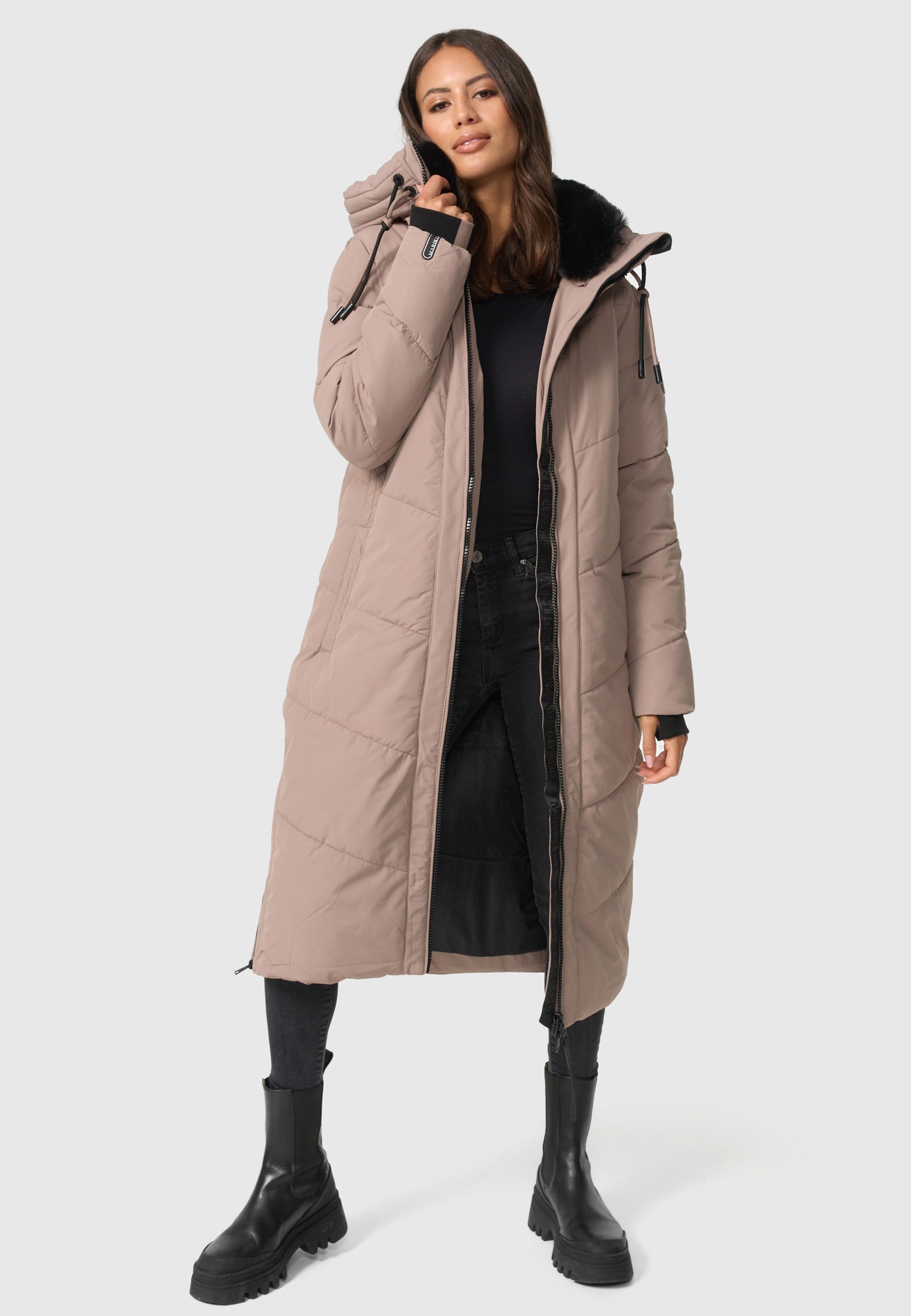 Marikoo Winterjacke »Marikoo Nadaree XVI Damen Winterjacke B979«