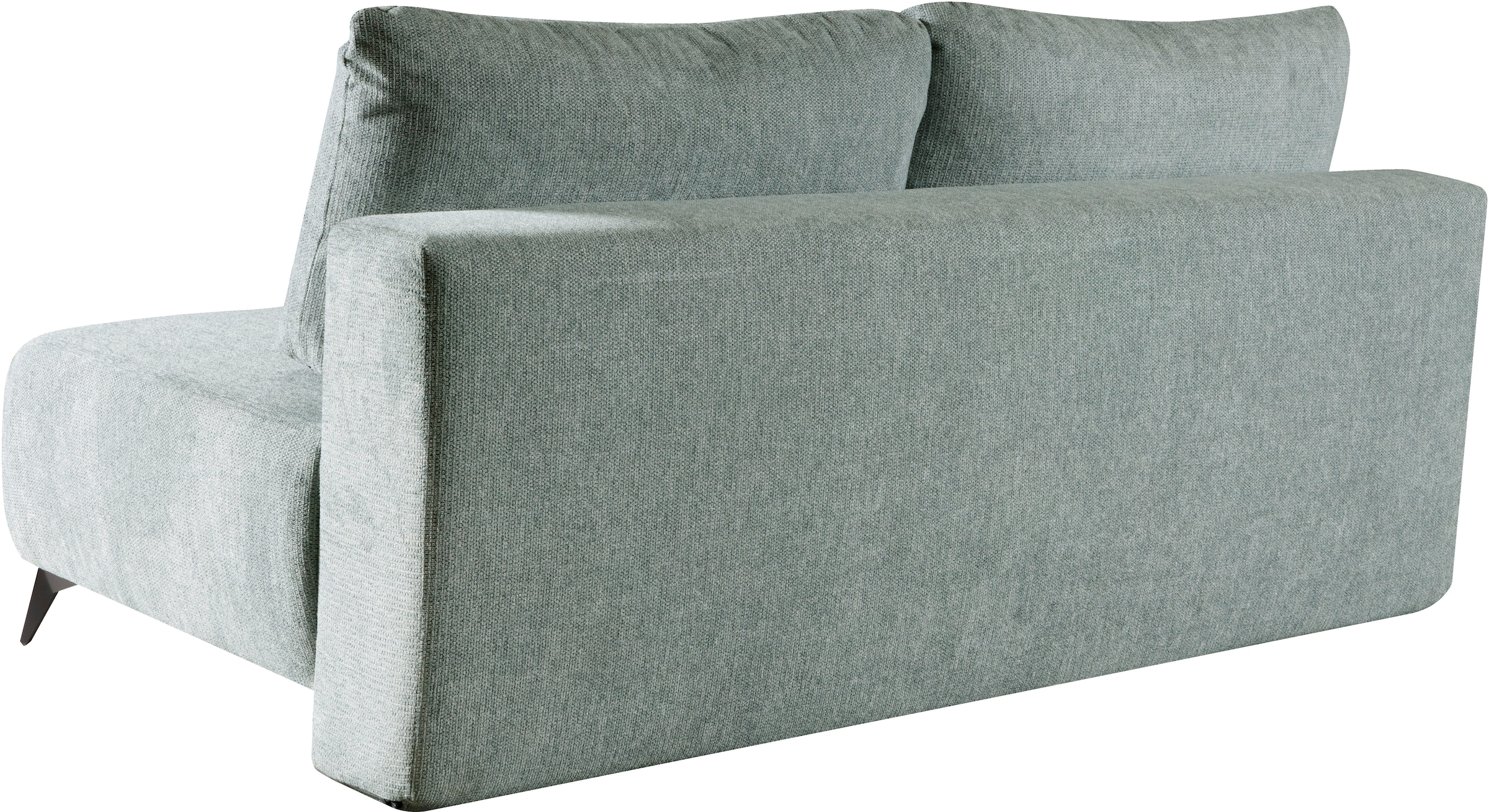 WERK2 Schlafsofa »Valerie mit Komfortsitz- und Liegehöhe, Breite 200cm,«, bequemes 2-Sitzer Schlafcouch mit Bettkasten