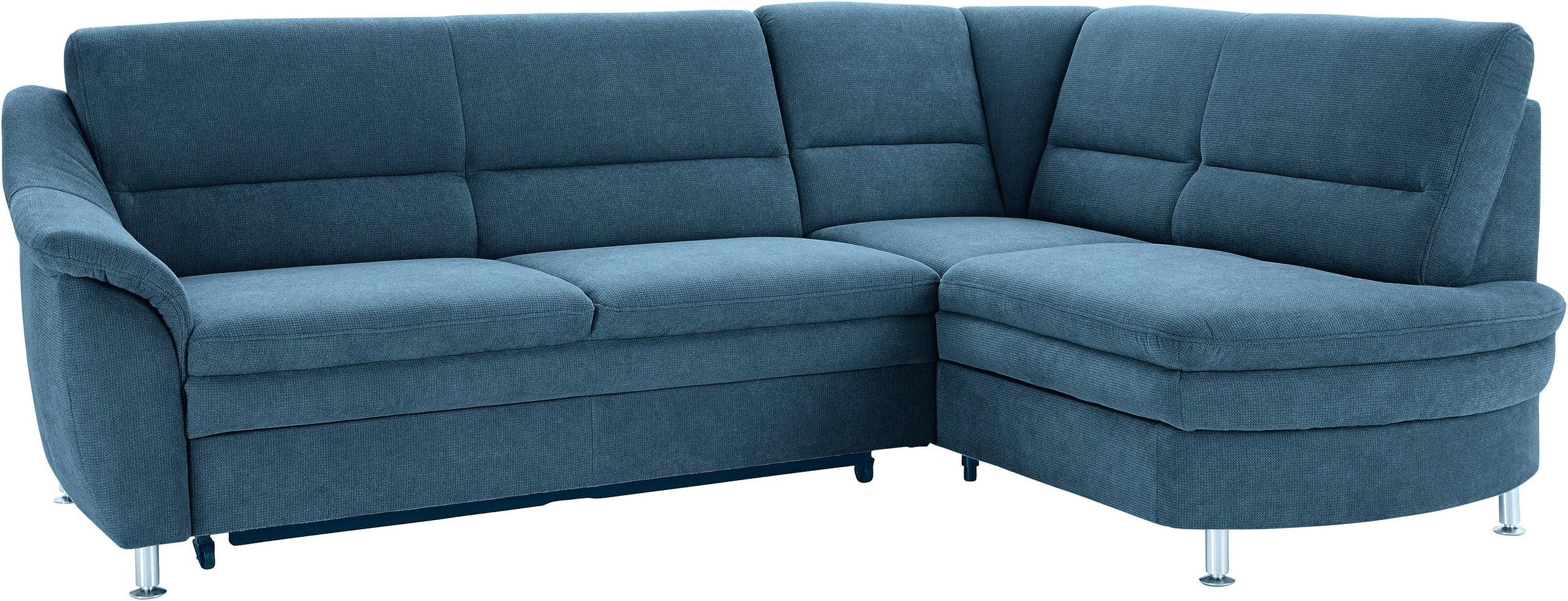 sit&more Ecksofa »Cardoso L-Form«, mit Federkern, wahlweise mit Bettfunktion und Schubkasten