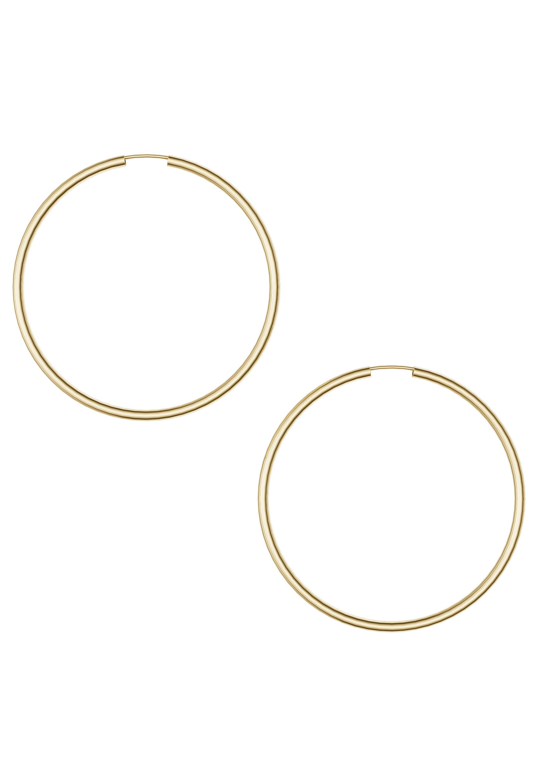 Firetti Paar Creolen »Schmuck Geschenk Silber 925 2,5 mm breit«, Made in Germany