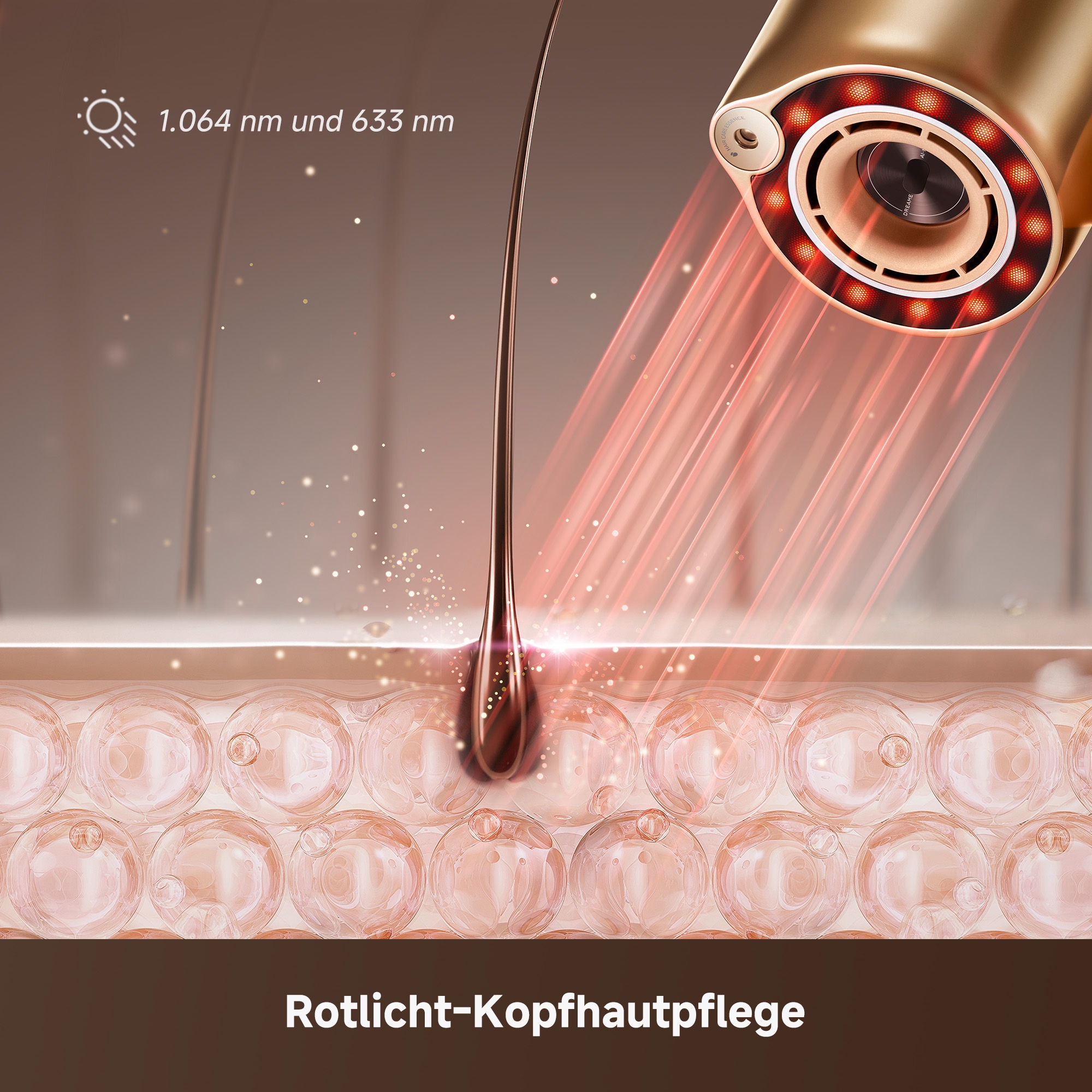 Dreame Haartrockner »Miracle Pro« 1.600 W 4 Aufsätze