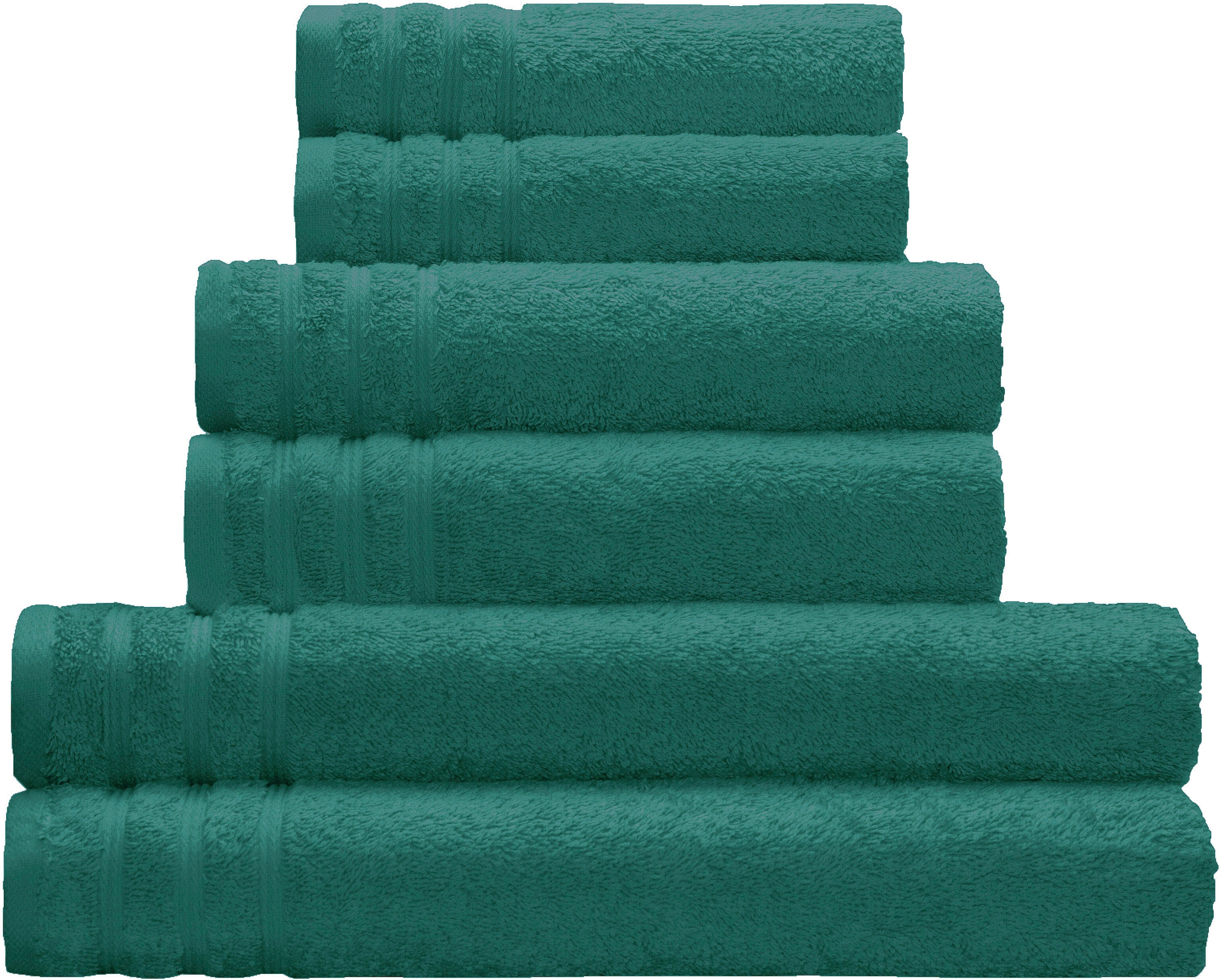St.), Kleine Handtuch »Royal«, erhältlich (1 70/140 oder cm Farben, cm 50/100 Duschtuch als Handtuch Wolke Uni