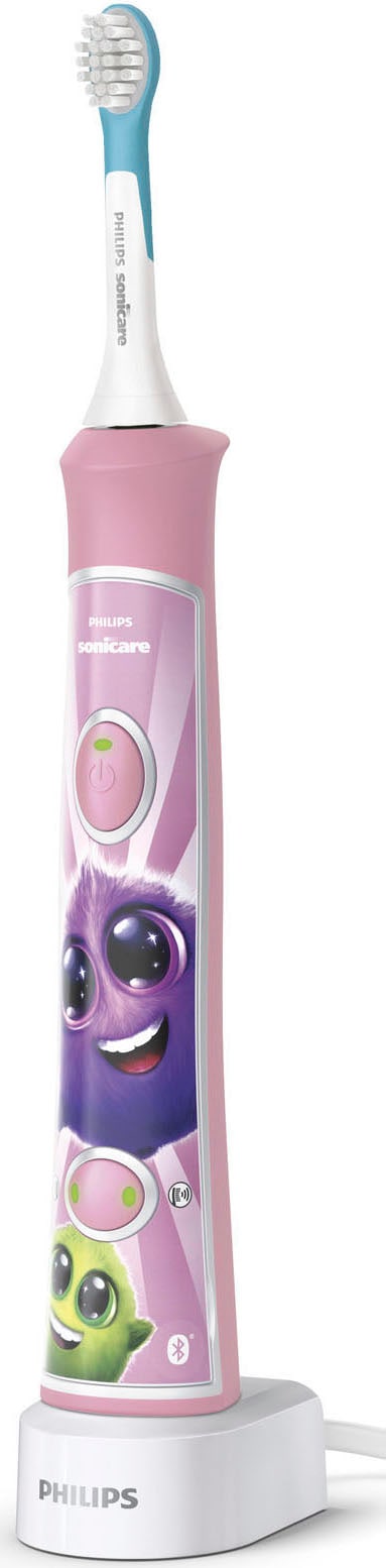 Philips Sonicare Elektrische Kinderzahnbürste »HX6352/42«, 2 St.  Aufsteckbürsten, mit interaktiver Zahnputz-App mit 3 Jahren XXL Garantie
