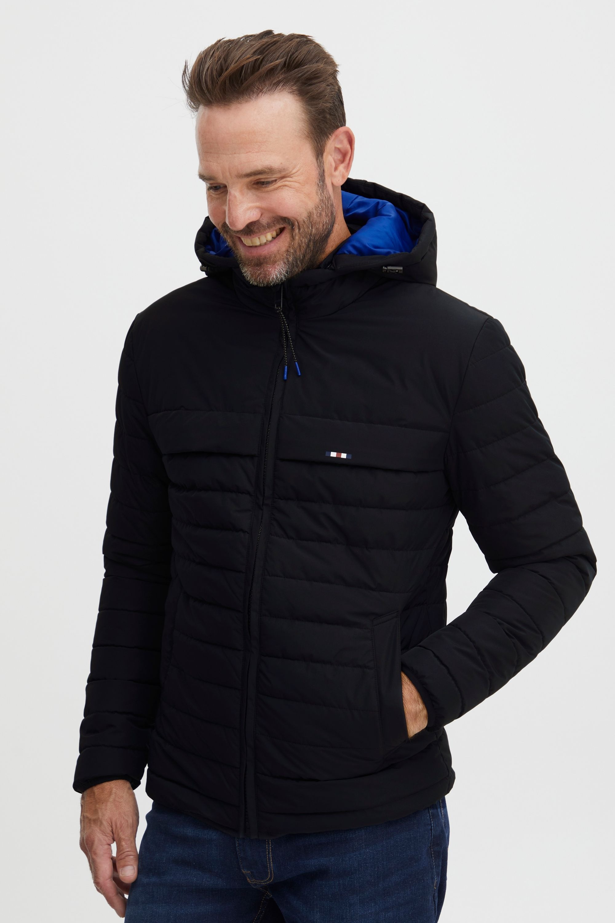 FQ1924 Steppjacke »Steppjacke FQDamian«, mit Kapuze