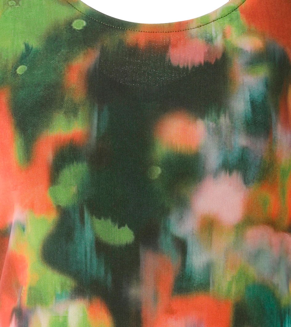 Aniston CASUAL Sommerkleid mit raffinierten Cut-Out im Rücken - NEUE KOLLEKTION