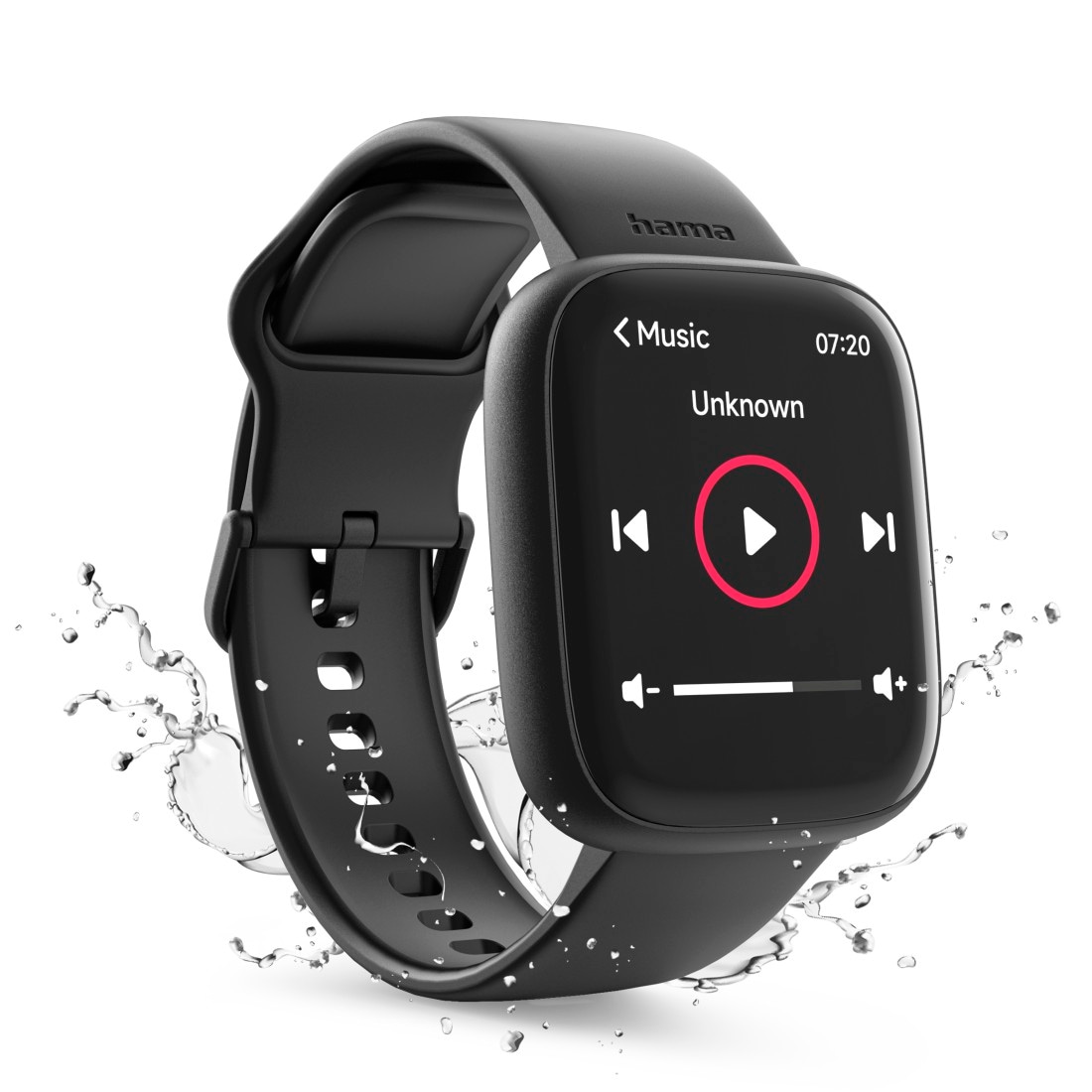 Hama Smartwatch »Smartwatch 46 mm (Telefonfunktion, WhatsApp, E-Mail etc., wasserdicht)«(/ 1,65 ″)