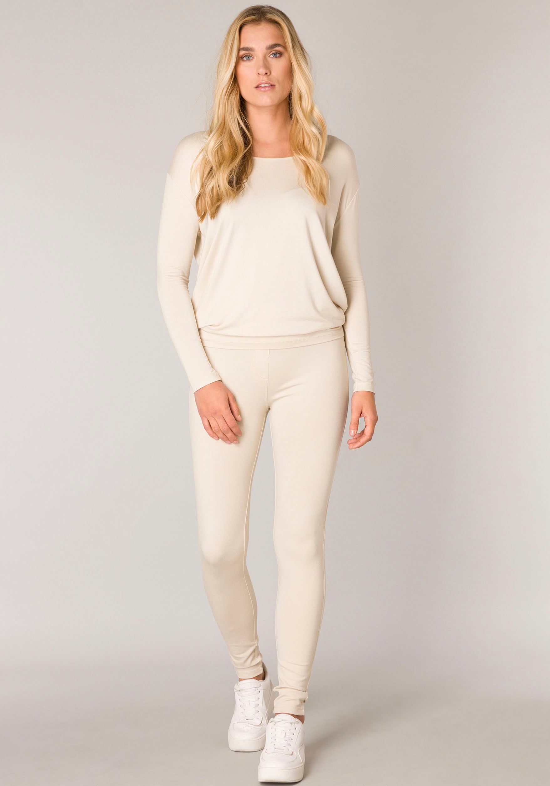 Base Level Treggings, mit elastischem Bund und Viskose