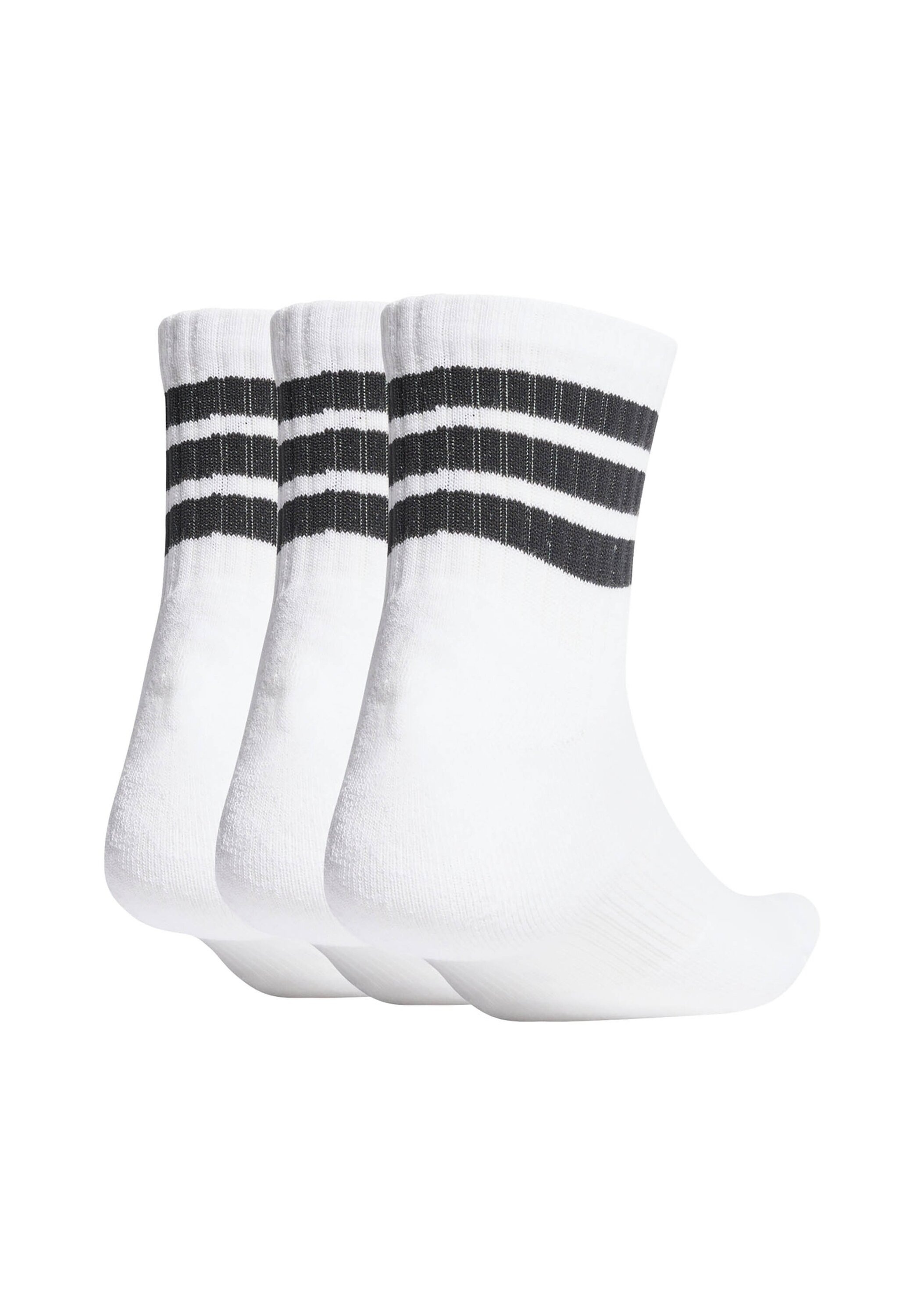 adidas Originals Kurzsocken »Socken 3-Stripes Cushioned Sportswear Mid-Cut Socks 3er Pack« 3 Paar tlg.