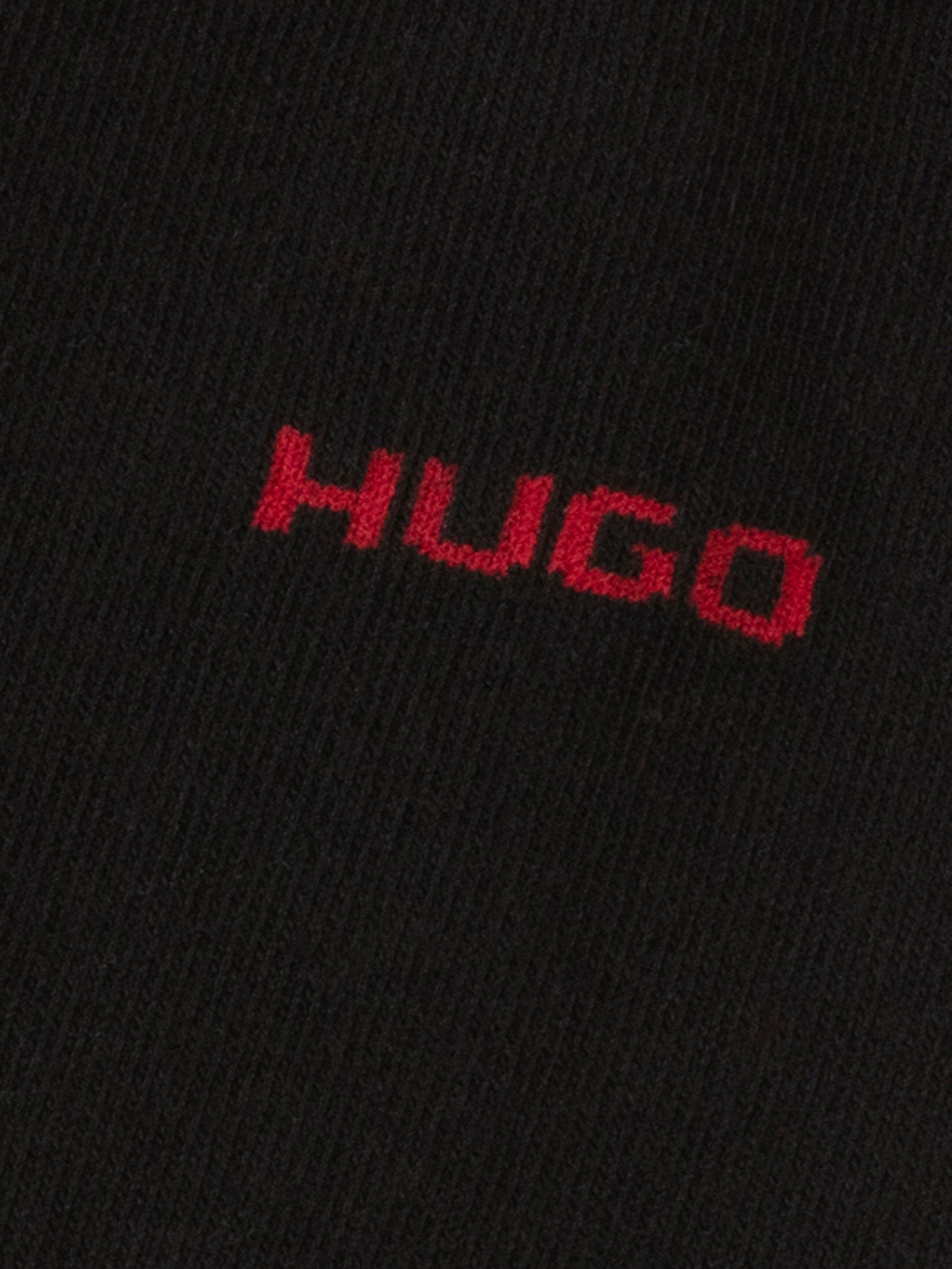HUGO Underwear Businesssocken »2P RS UNI CC«, (Packung, 2 Paar, 2er Pack), mit kontrastfarbenem HUGO Logo-Schriftzug