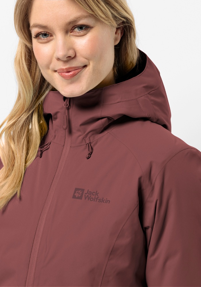 Jack Wolfskin Outdoorjacke »WISPER INS JKT W«, mit Kapuze