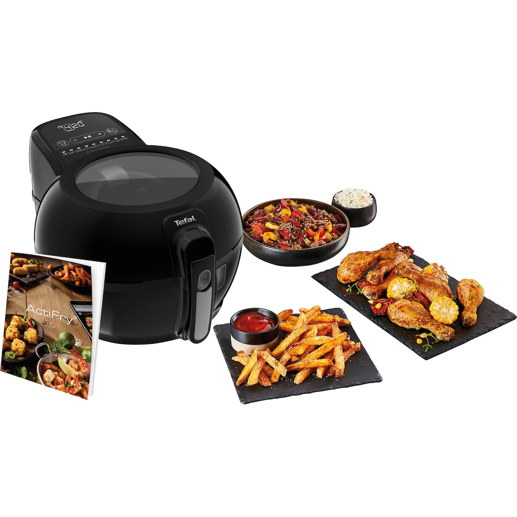 Tefal Heißluftfritteuse »FZ7738 ActiFry Genius +«, 1550 W, 1,2 kg, Timer, 9 automatische Menüs, Rührarm-System