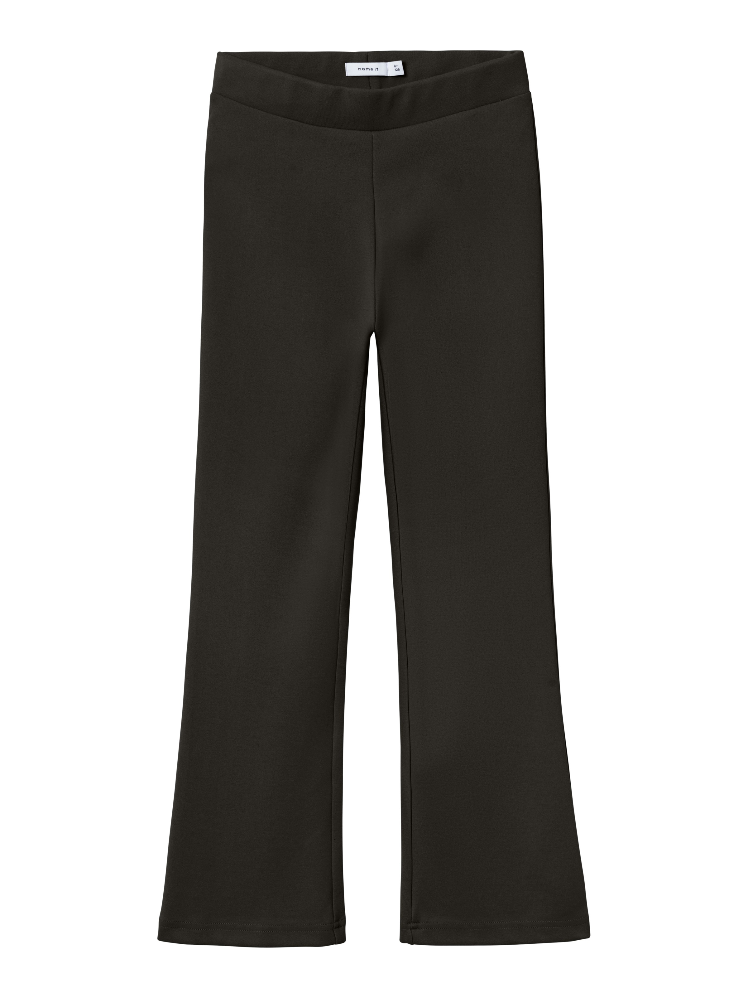 Name It Schlaghose »NKFFRIKKALI für Mädchen mit ausgestelltem Bein und Viskose«, unifarben, casual, ausgestellt, Viskosemix, ohne Kragen