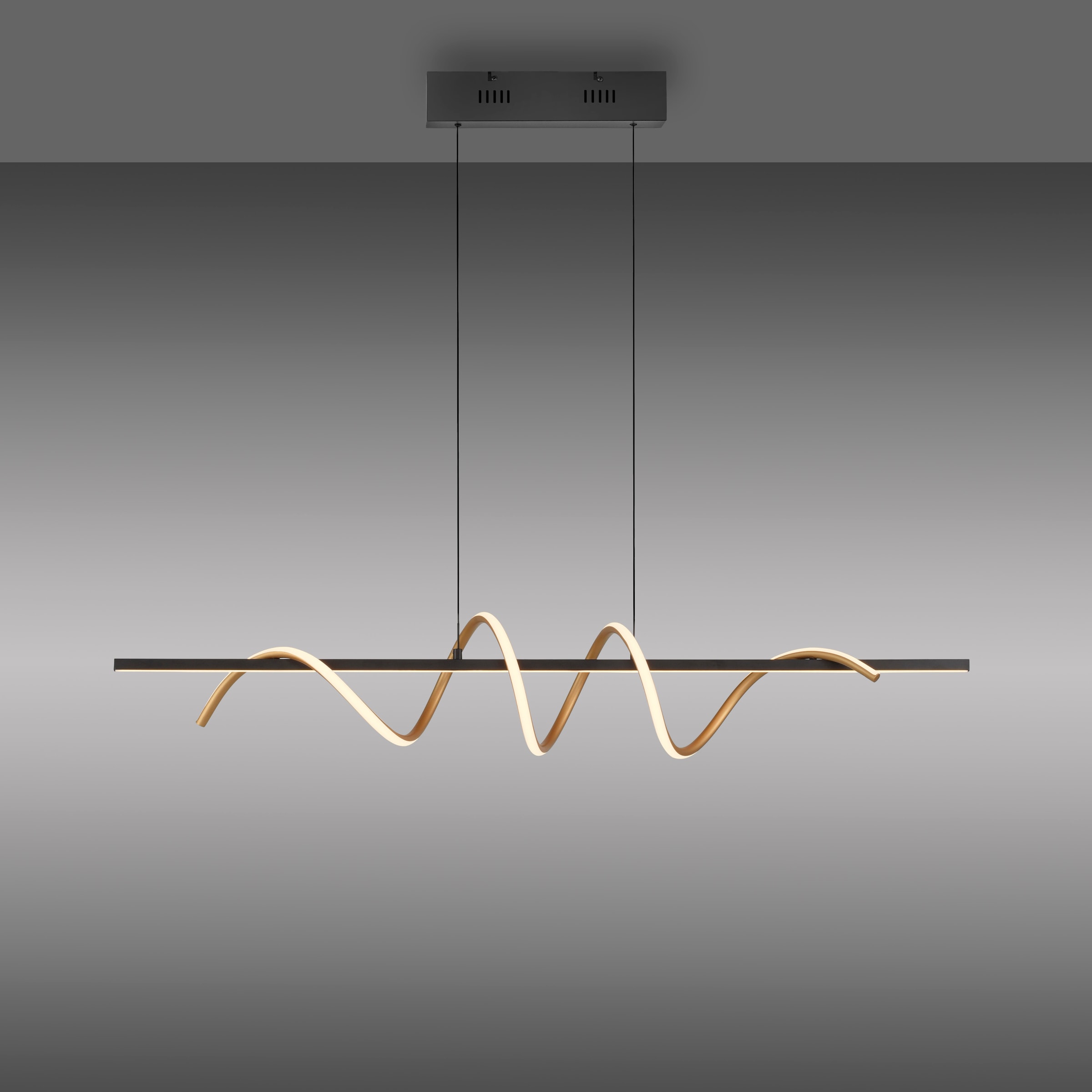 JUST LIGHT Pendelleuchte »EMANDA«, 1 flammig, Leuchtmittel LED-Board | LED fest integriert, LED, dimmbar, Switchmo, Comfort Lift, Memory, nach Trennung vom Netz