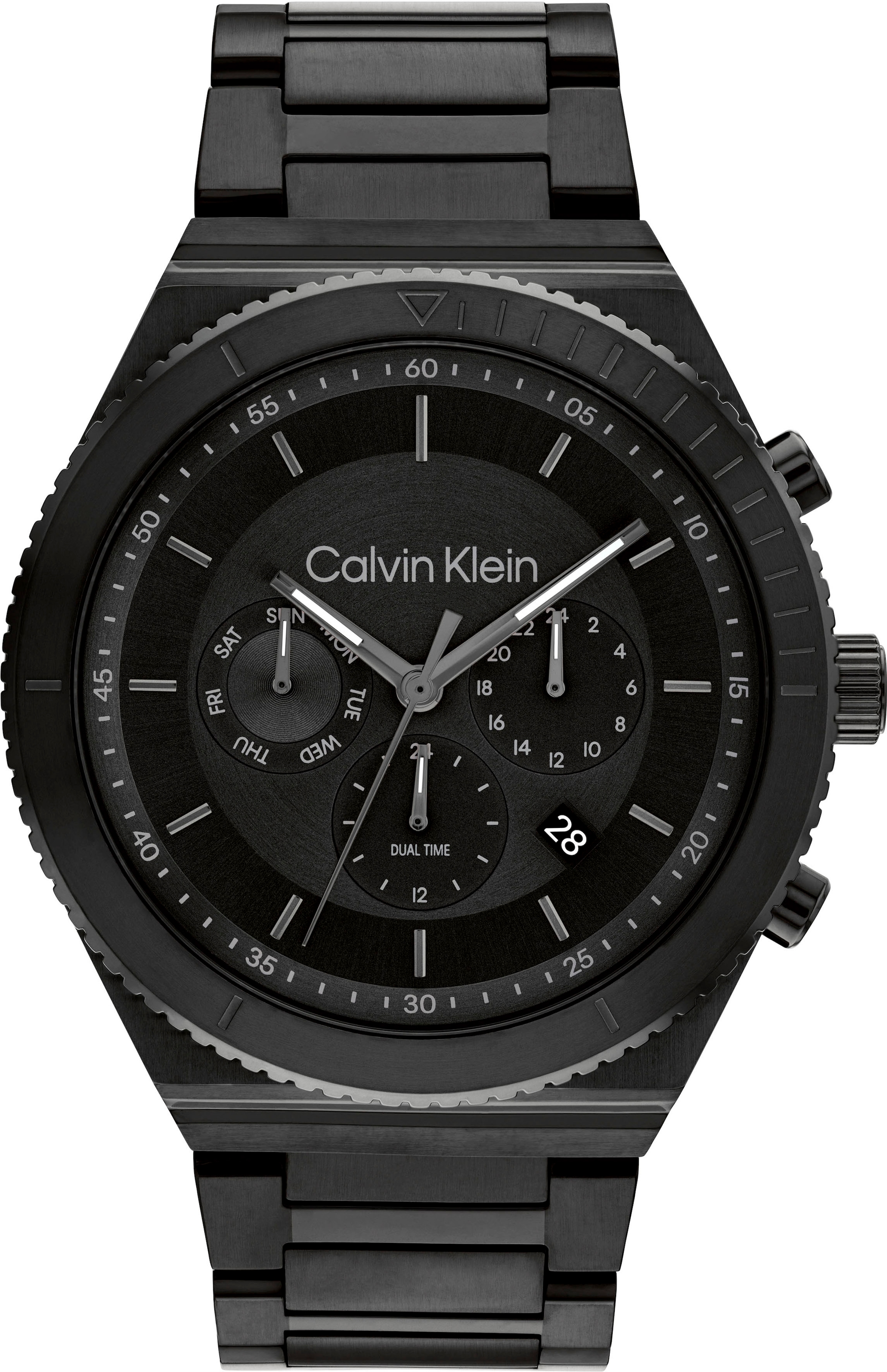 Calvin Klein Multifunktionsuhr »SPORT, 25200303«, Quarzuhr, Armbanduhr, Herrenuhr, Datum, 12/24-Stunden-Anzeige