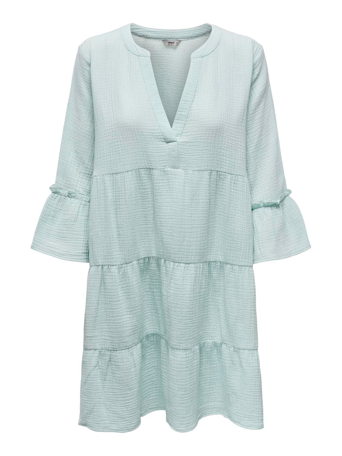 ONLY Tunikakleid »ONLTHYRA PEPLON DRESS NOOS WVN«, Sommerkleid