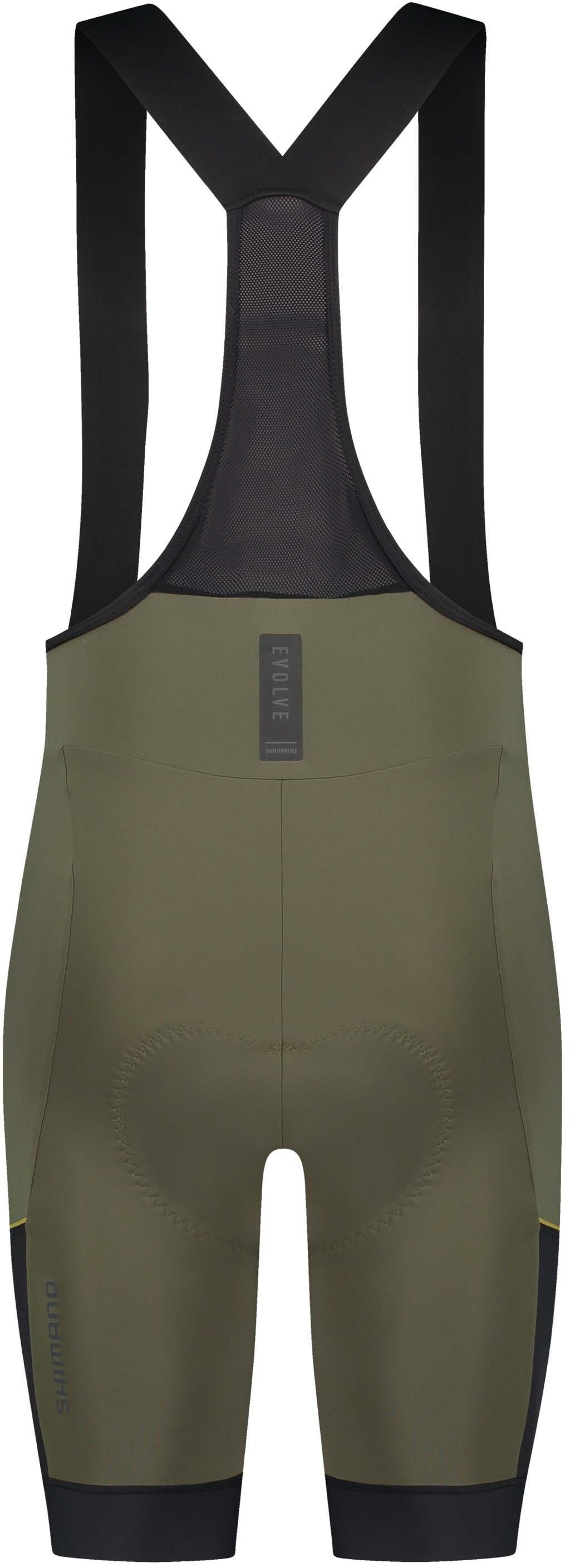 Shimano Fahrradhose »EVOLVE Corsa Bib Shorts, Dark Olive«