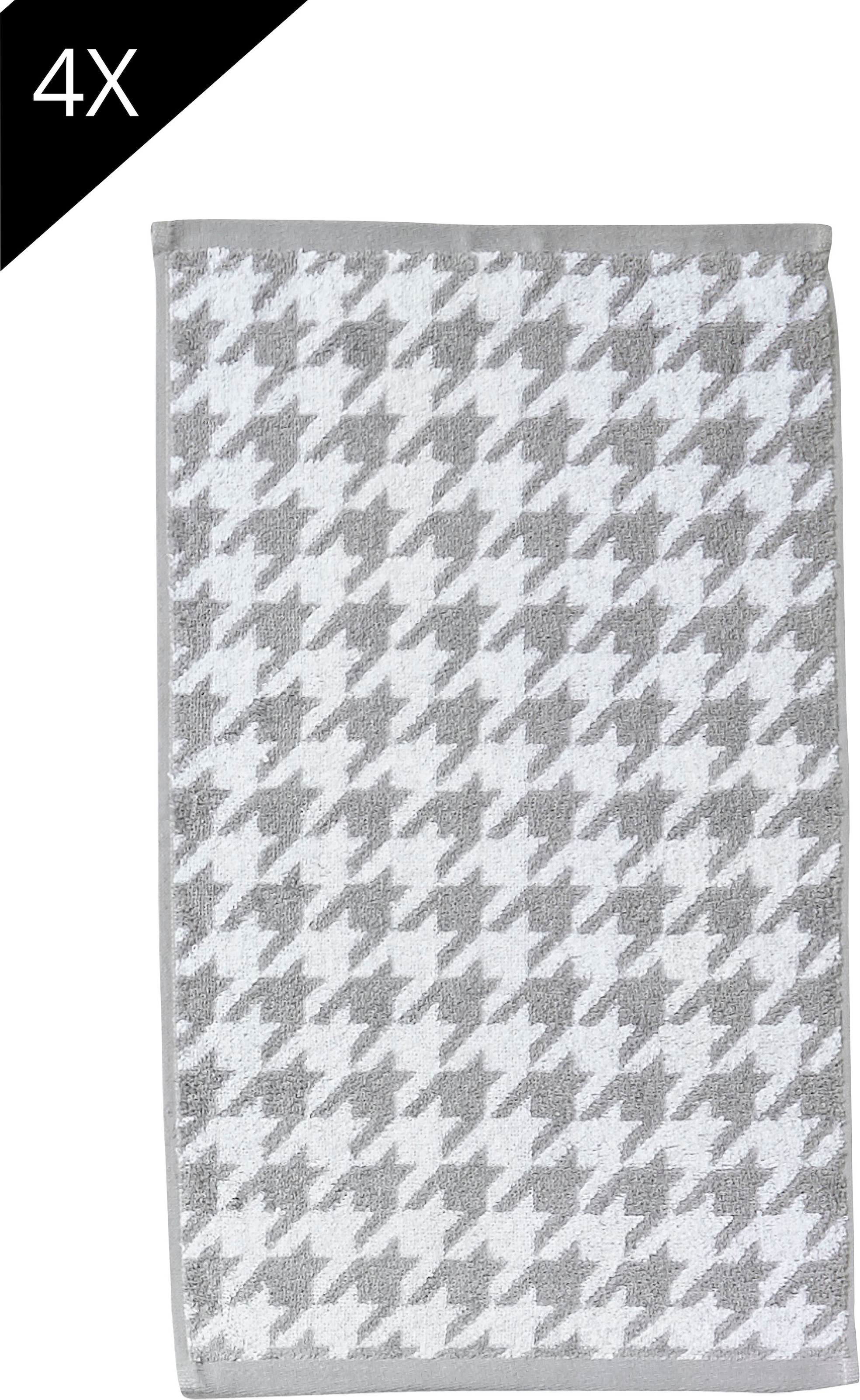 done.® Handtuch Set »Daily Shapes Bird« Gästehandtücher, Jacquardgewebe, modernes Muster