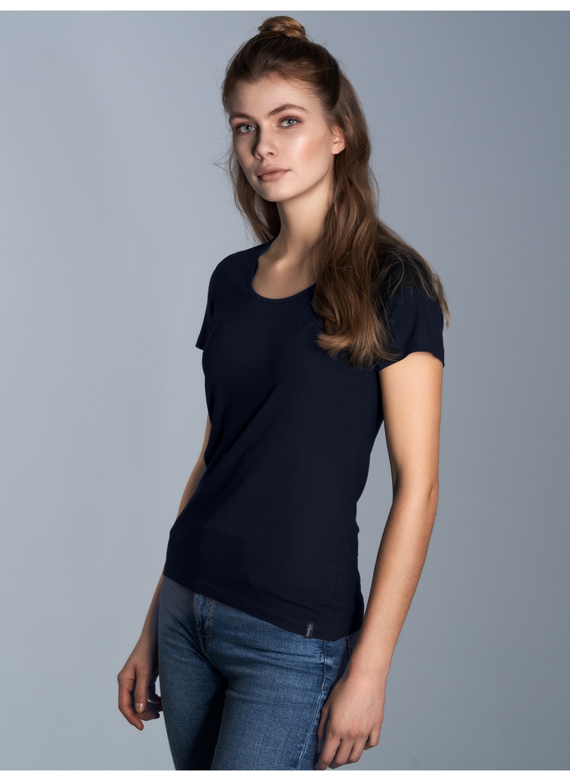 Trigema T-Shirt »TRIGEMA Rundhalsshirt aus Viskose«, (1 tlg.)