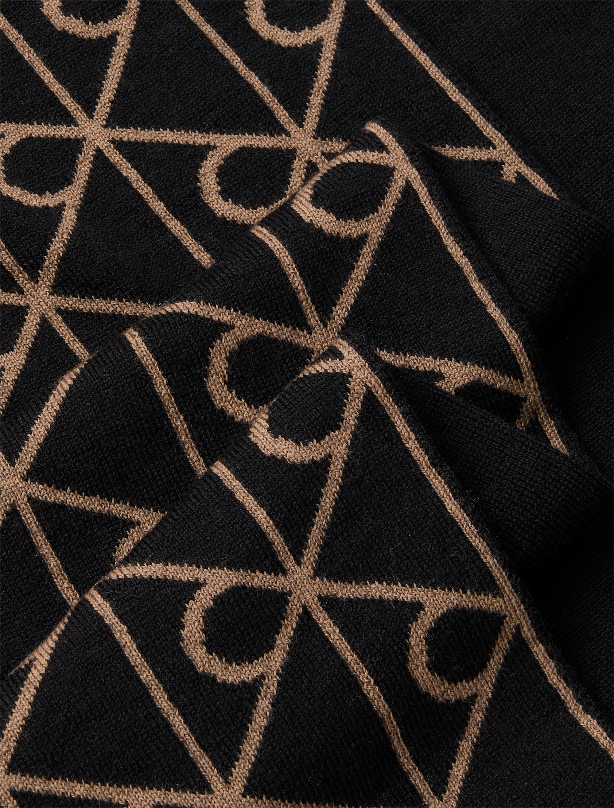 Calvin Klein Modetuch »EMBLEM ?REVERSIBLE WOOL HW SCARF« Perfekt für den Alltag