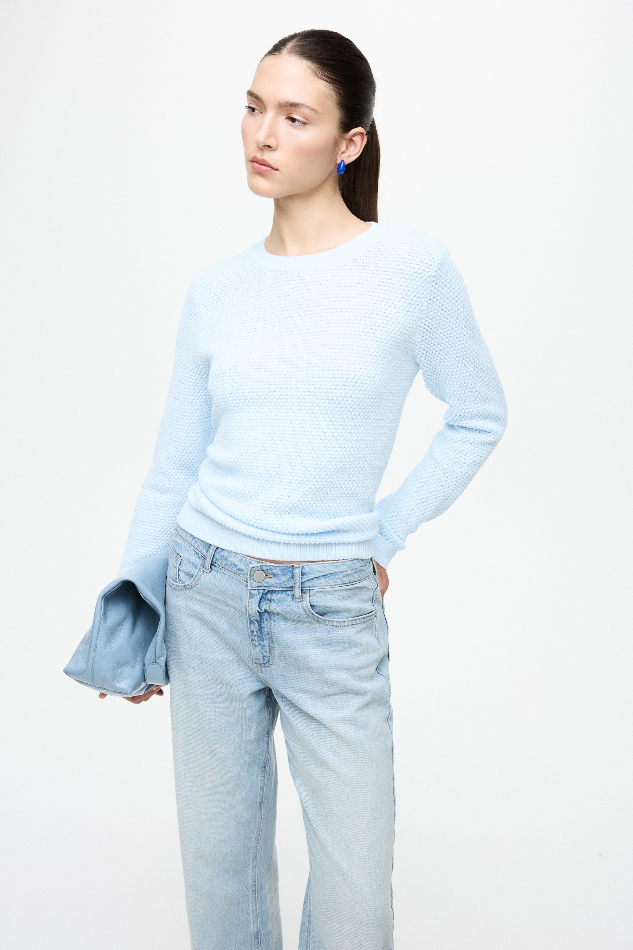 Vila Rundhalspullover »VIDALO O-NECK L/S KNIT TOP- NOOS«