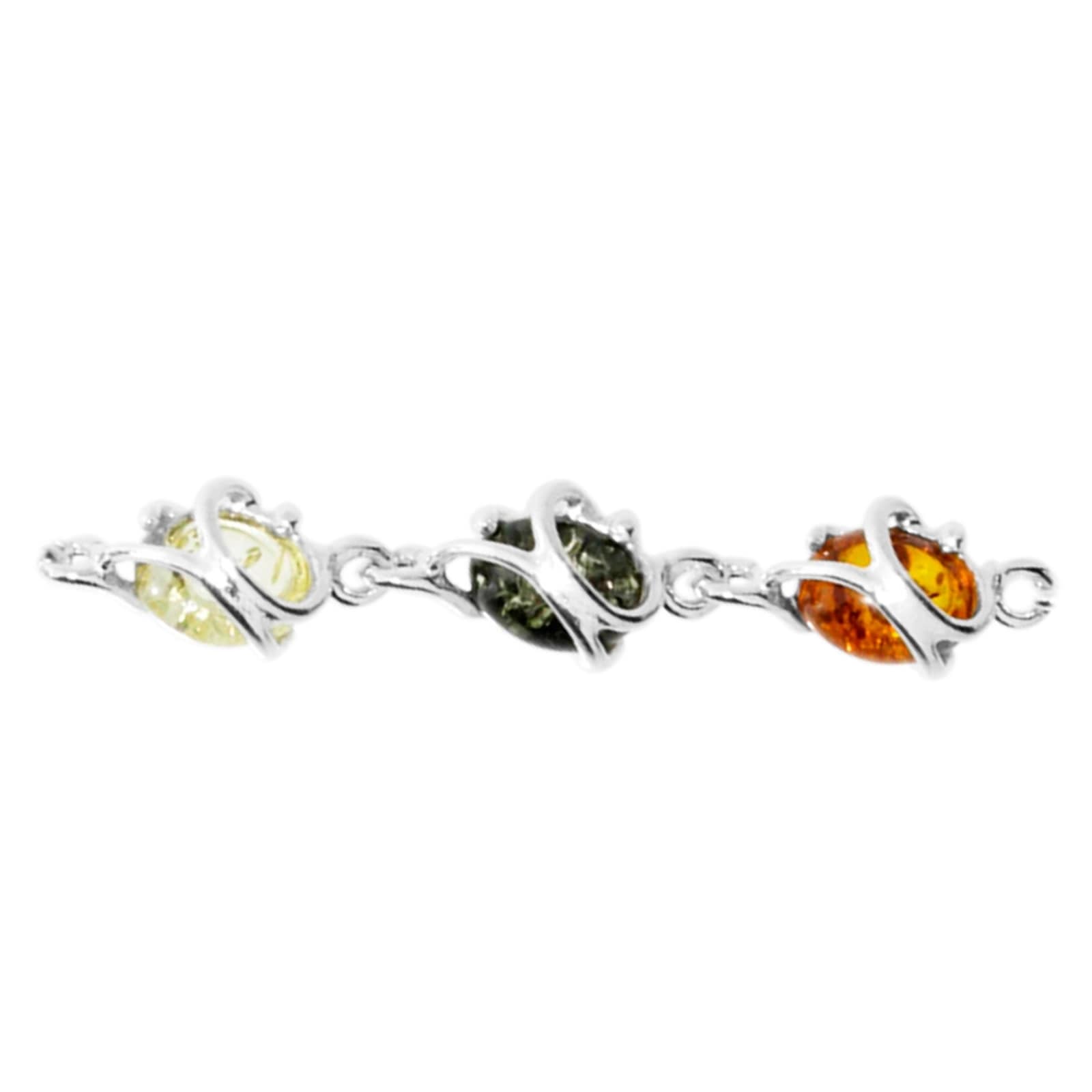 OSTSEE-SCHMUCK Armband »- Alva - Silber 925/000 - Bernstein«