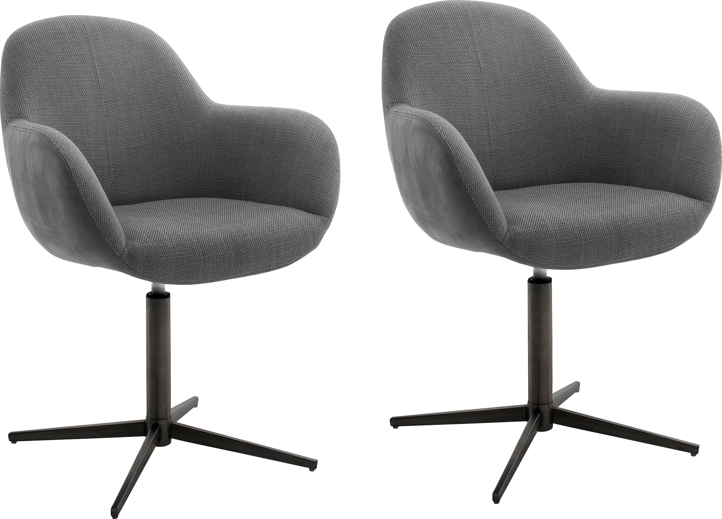 MCA furniture Esszimmerstuhl »Melrose«, (Set), 2 St., Stuhl 360°drehbar mit Nivellierung kaufen