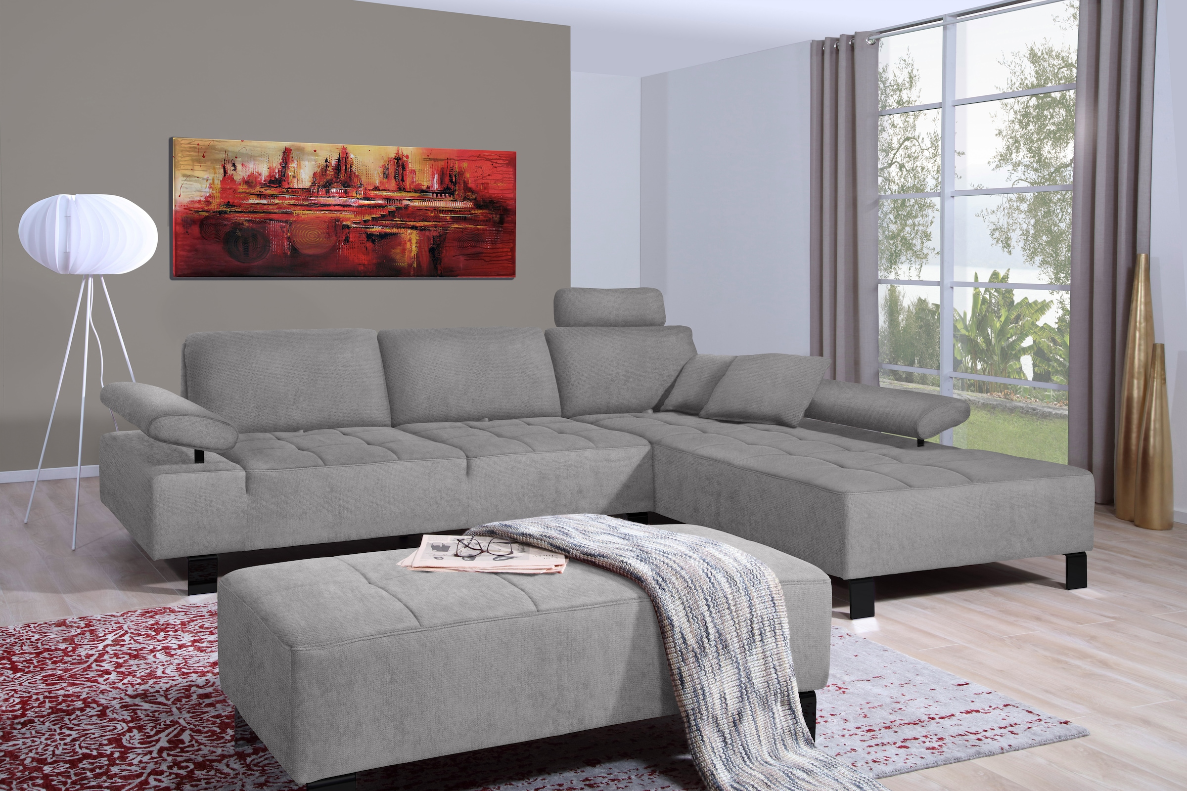 alina Sitzhocker »Royce«, 86 cm breit und 61 cm tief