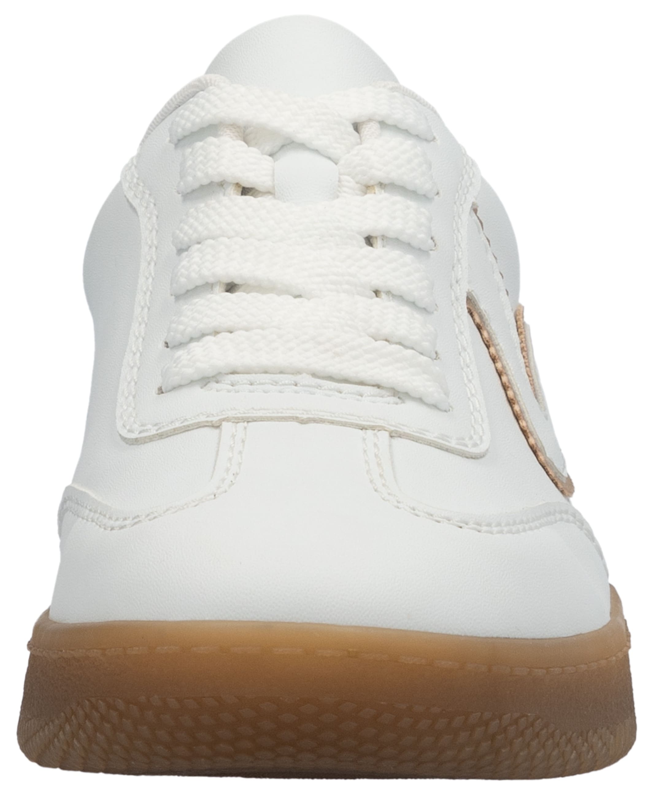 RIEKER Sport Plateausneaker, Freizeitschuh, Halbschuh, Schnürschuh in veganer Verarbeitung