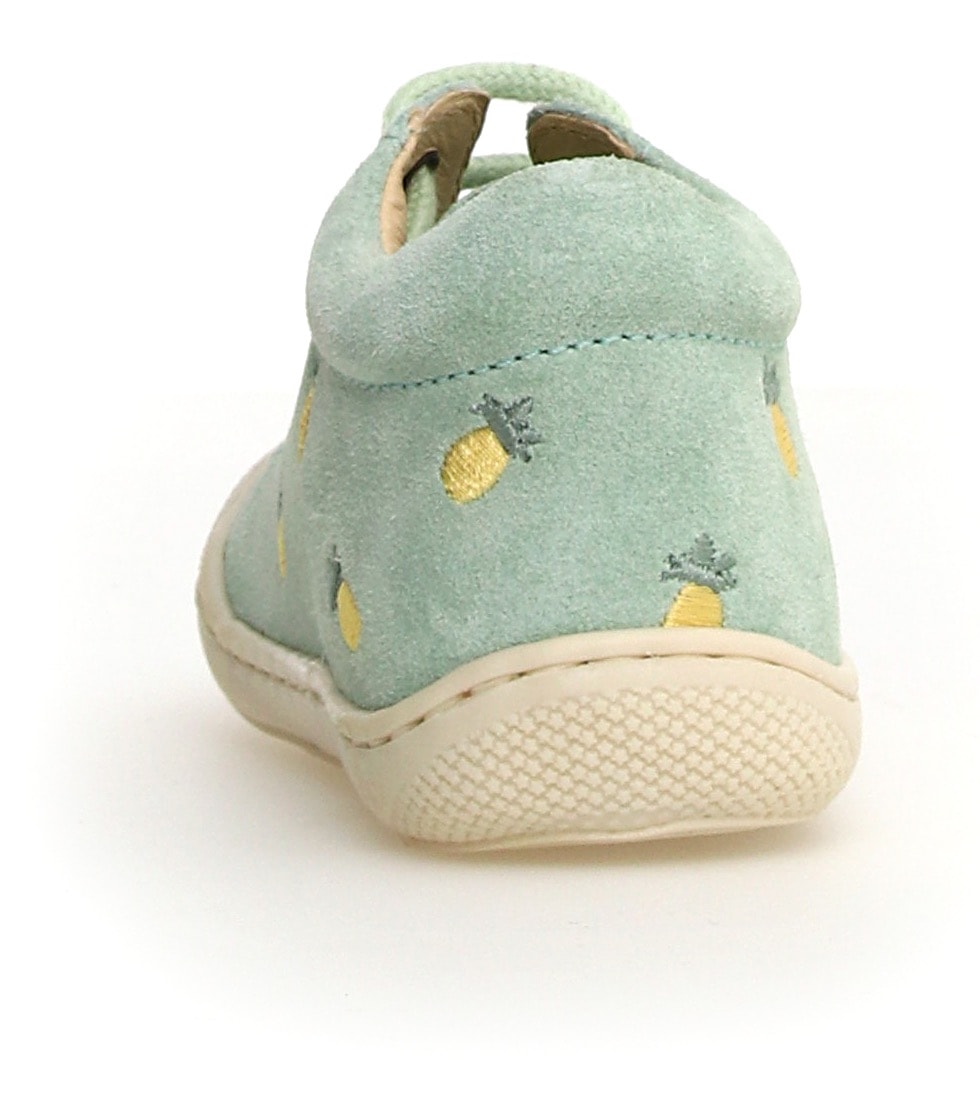 Naturino Lauflernschuh »COCOON EMBR.PINEAPPLES«, Babyschuh, Sneaker, Kindergartenschuh mit Ananas Stickerei