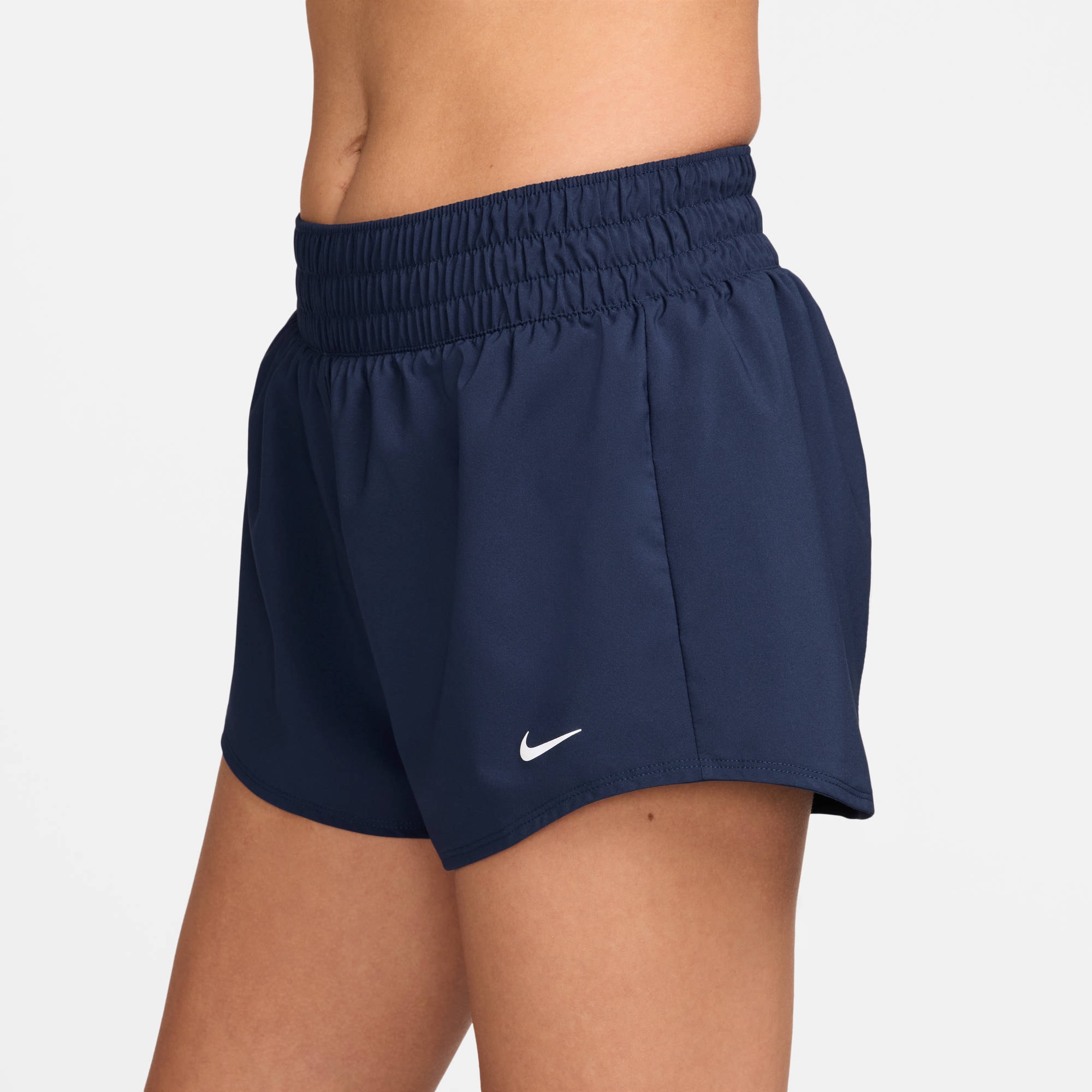 Nike Trainingsshorts »DRI-FIT ONE WOMEN'S MID-RISE BRIEF-LINED SHORTS«