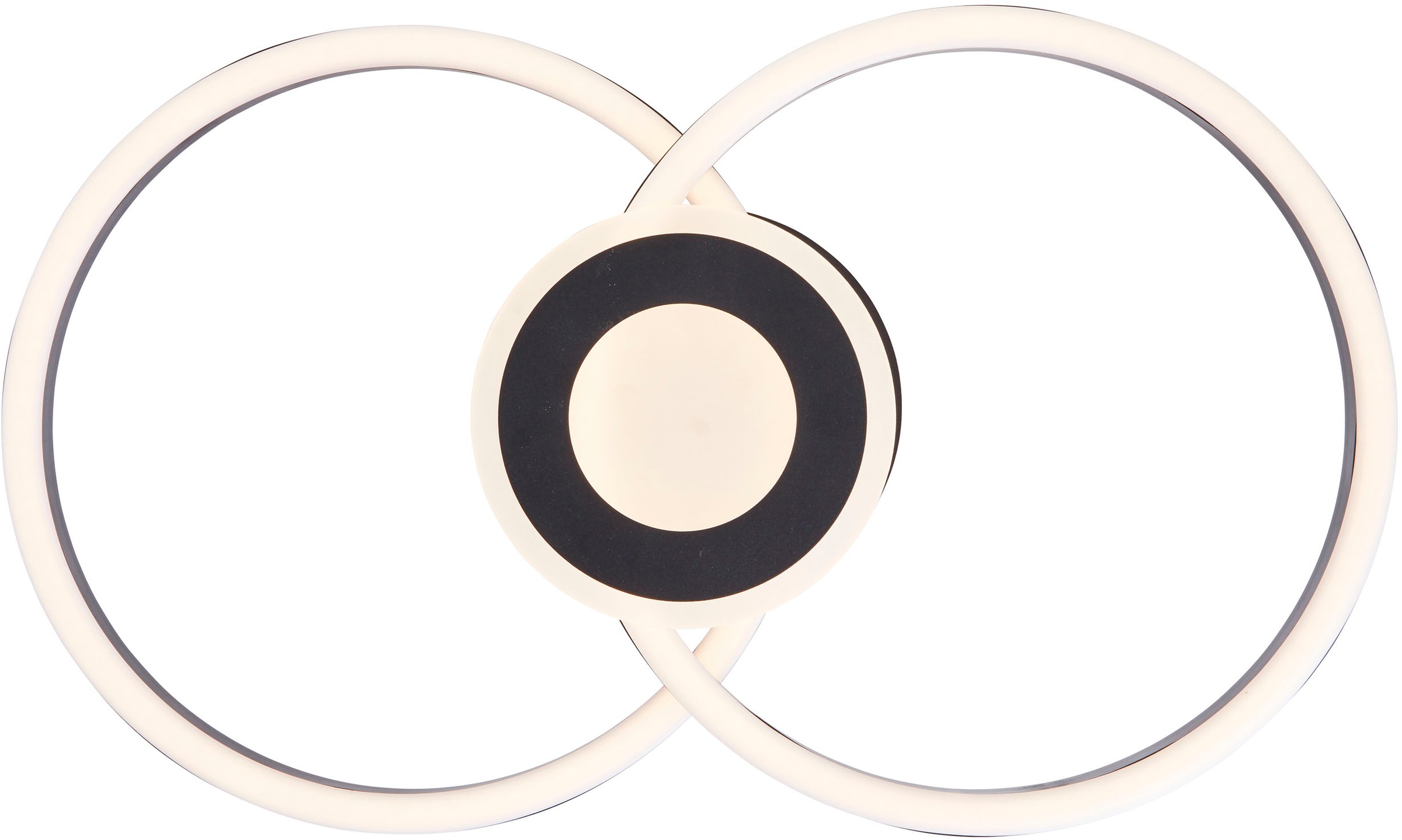 Brilliant LED Deckenleuchte »Avanza« LED-Modul Warmweiß LED-Profilleuchte, 30 x 52 cm, 2900 lm, 3000 K, schwenkbar, schwarz