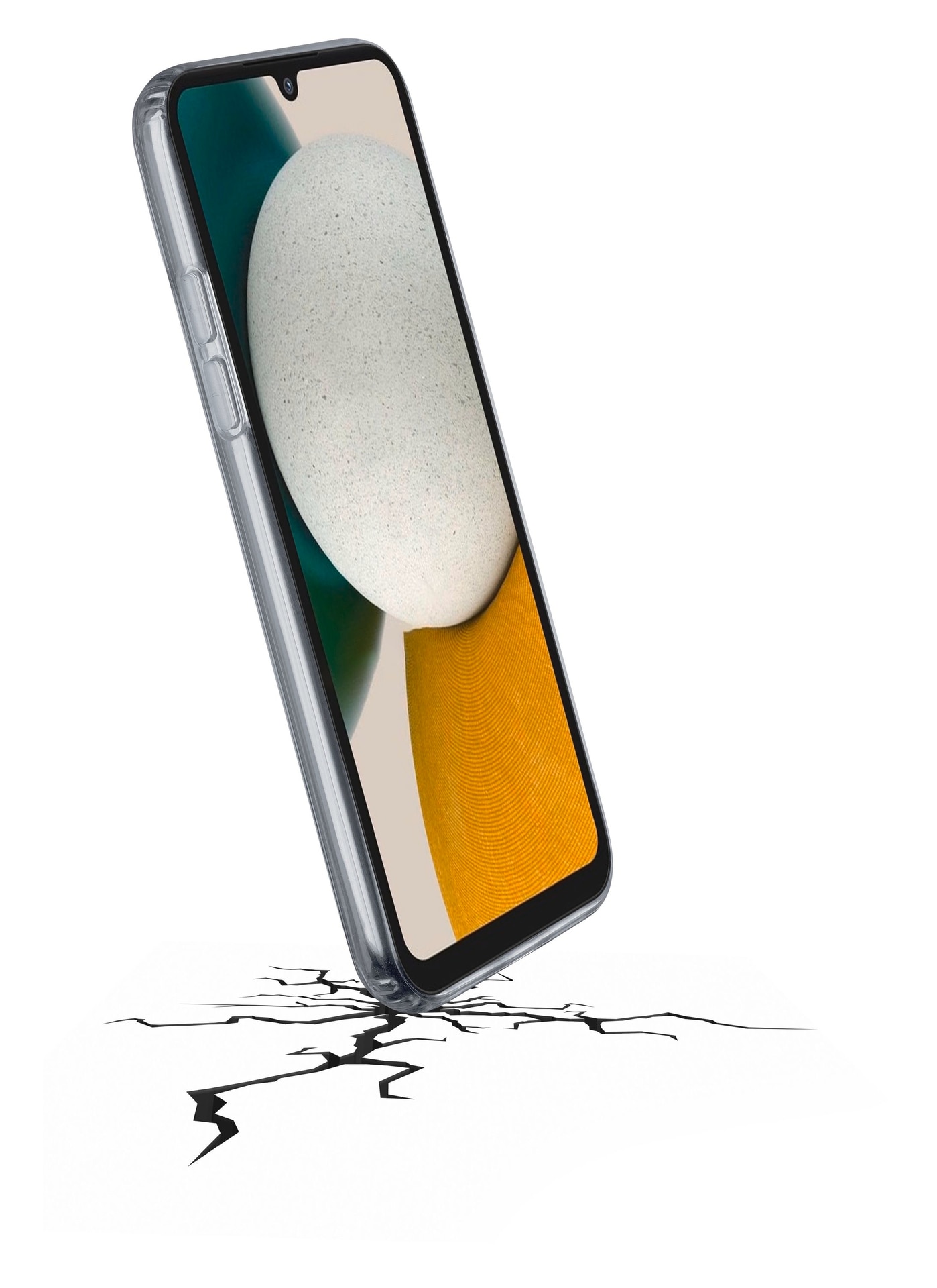 Cellularline Backcover »Clear Strong Case für Samsung A34 5G«, Galaxy A34 5G, Schutzhülle für Samsung Galaxy A34 5G