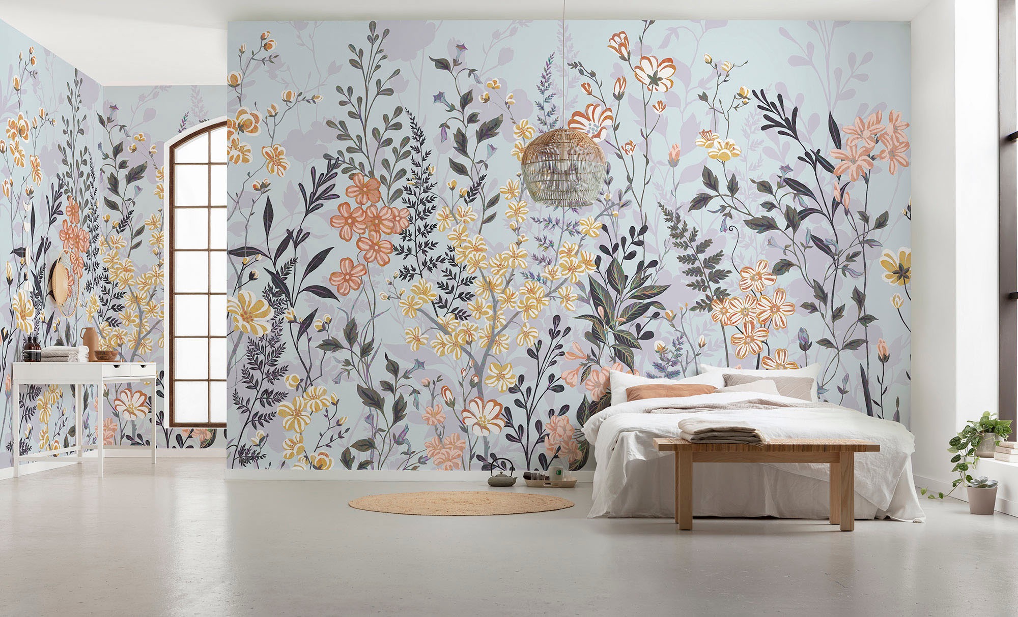 Komar Vliestapete »Digitaldruck Vlies - Chic Conservatory - Größe 400 x 250 cm«, bedruckt, Wohnzimmer, Schlafzimmer