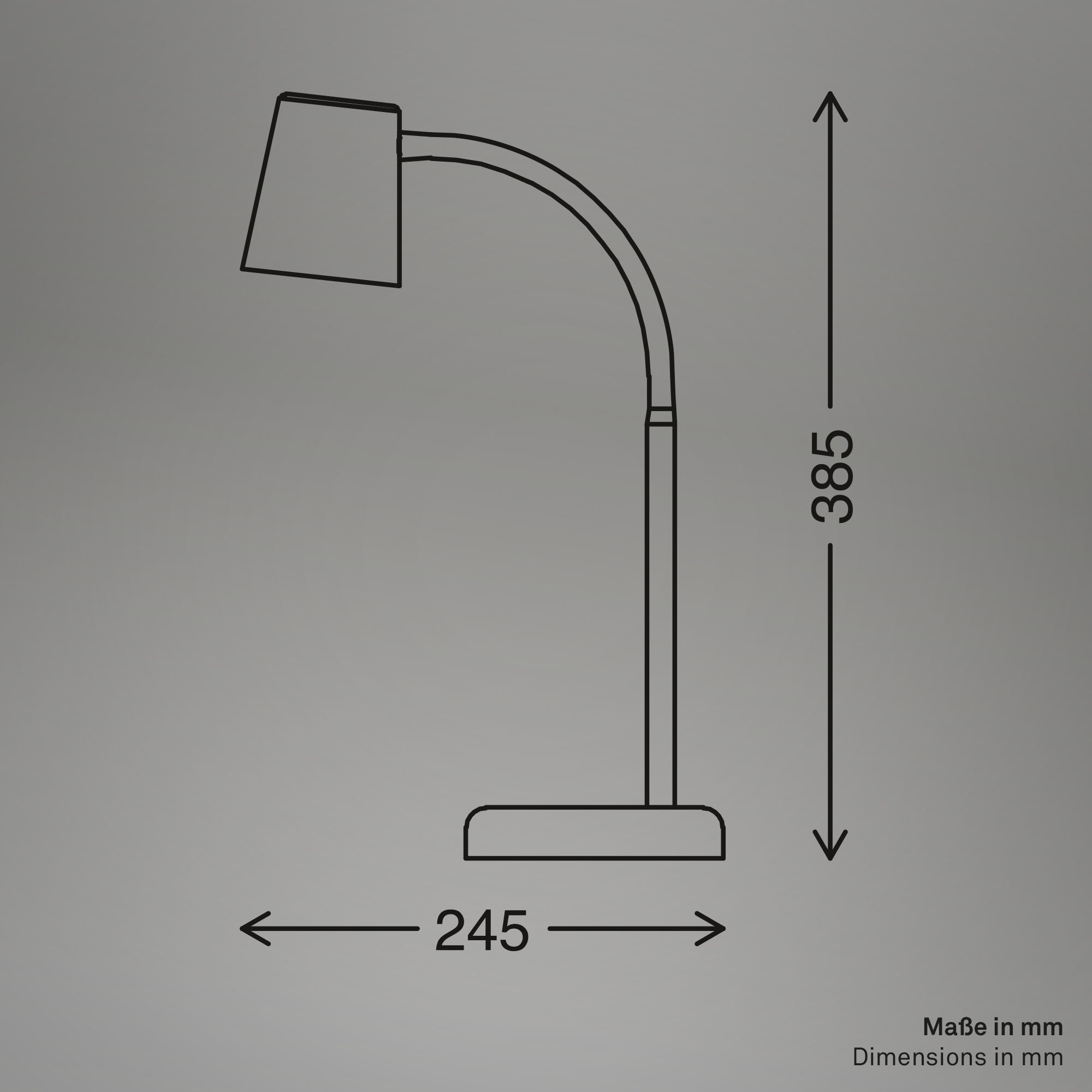 Briloner Leuchten LED Tischleuchte »SKRIVA 7476011«