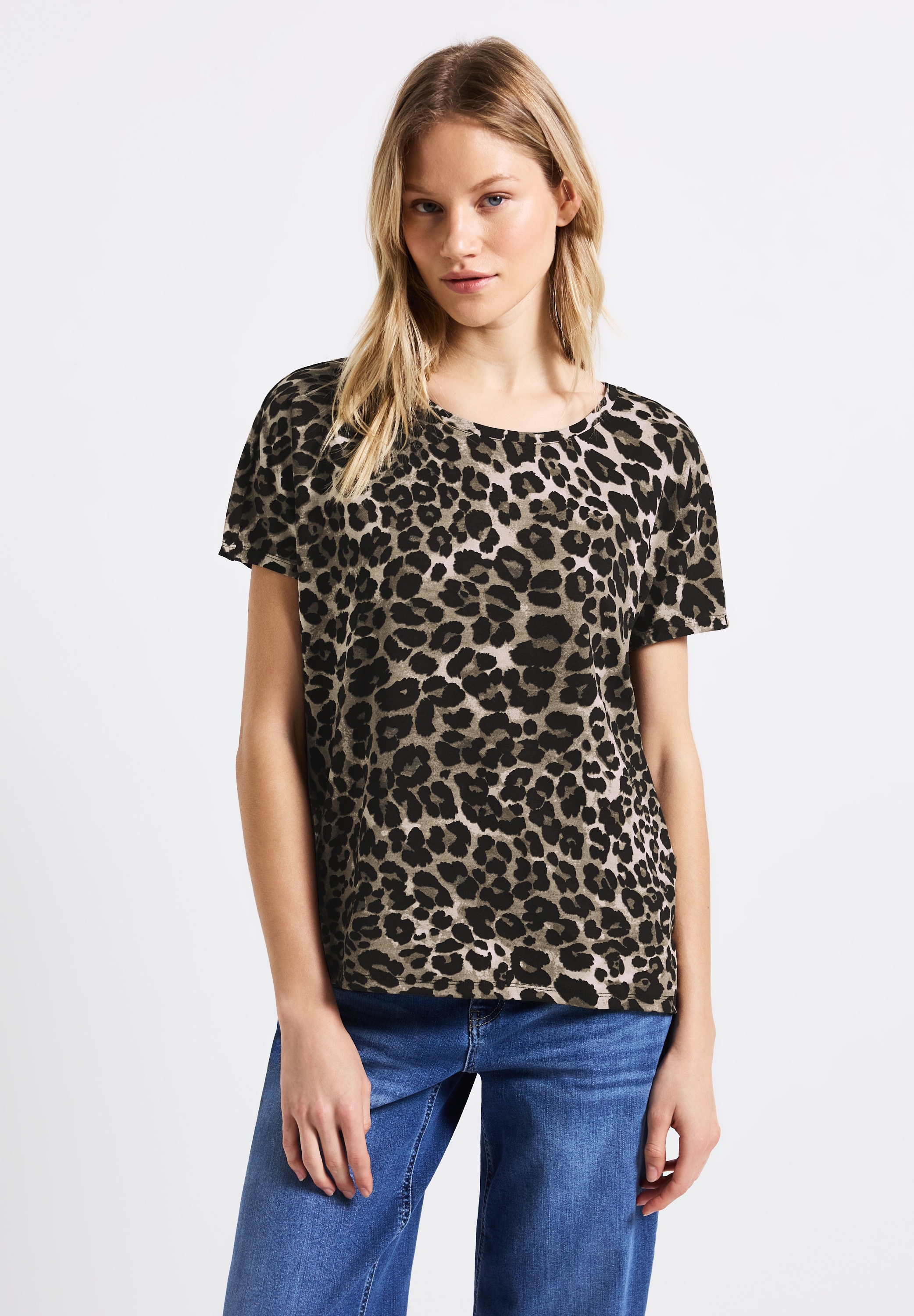 STREET ONE Print-Shirt, mit Animal-Print