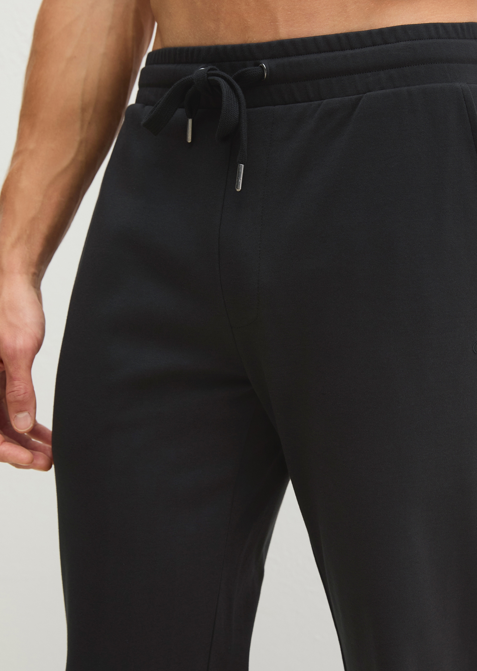 Marc O'Polo Loungehose »Mix N Match Interlock«  mit Gummizug und Bindeband