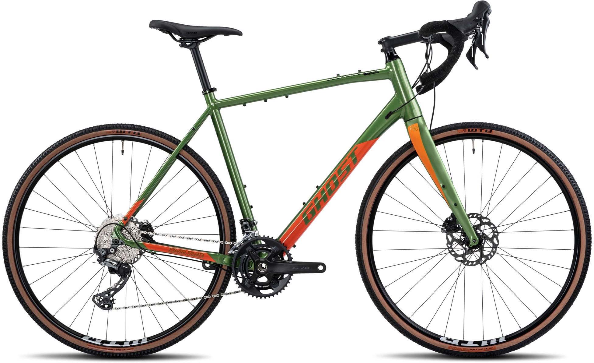 Ghost Fitnessbike »Road Rage Essential AL«, 20 Gang, Shimano, GRX RD-RX400 Schaltwerk, Kettenschaltung, für Damen und Herren, Kettenschaltung
