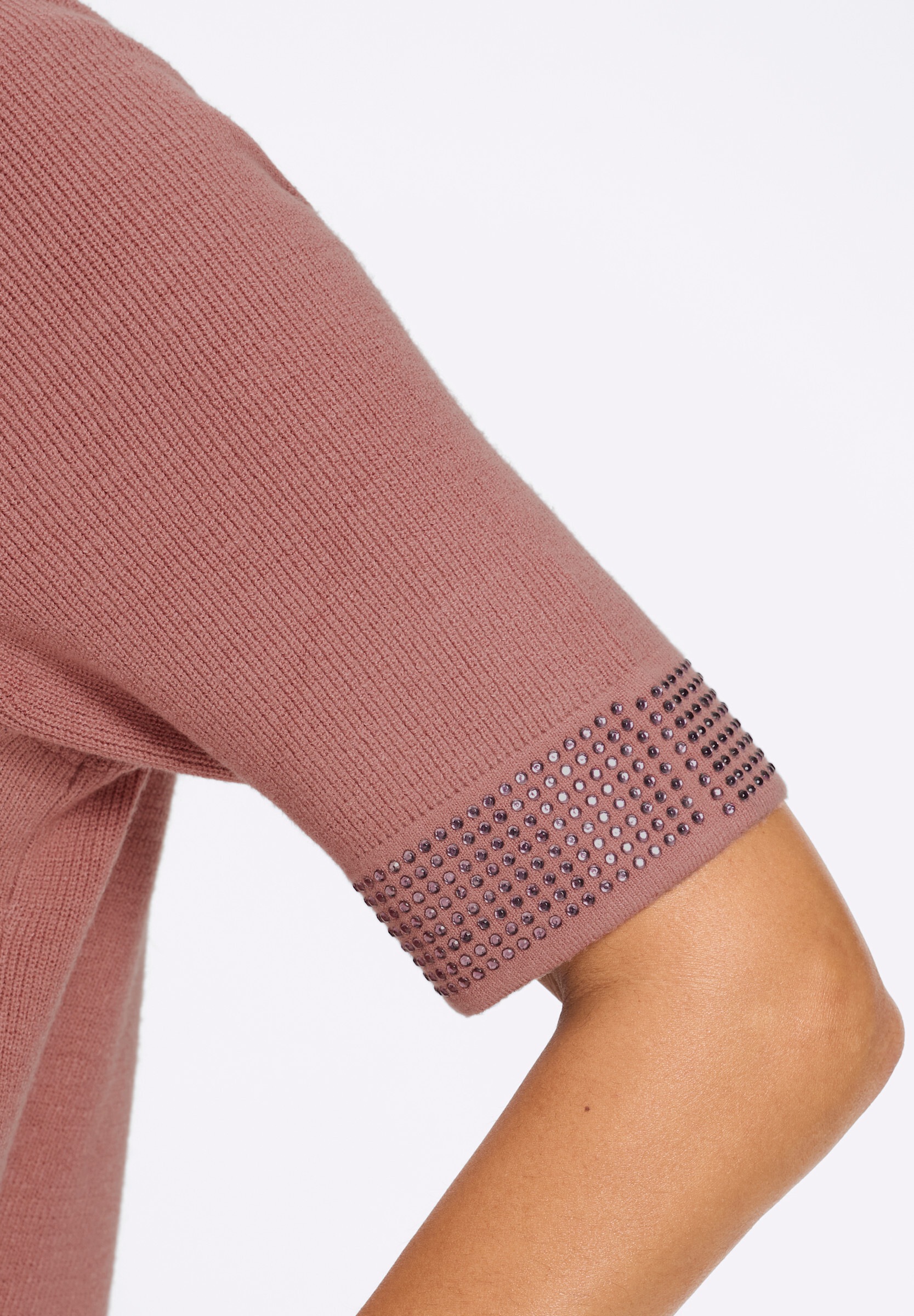 heine Strickpullover »Rollkragenpullover Rollkragenpullover mit Glitzereffekten«